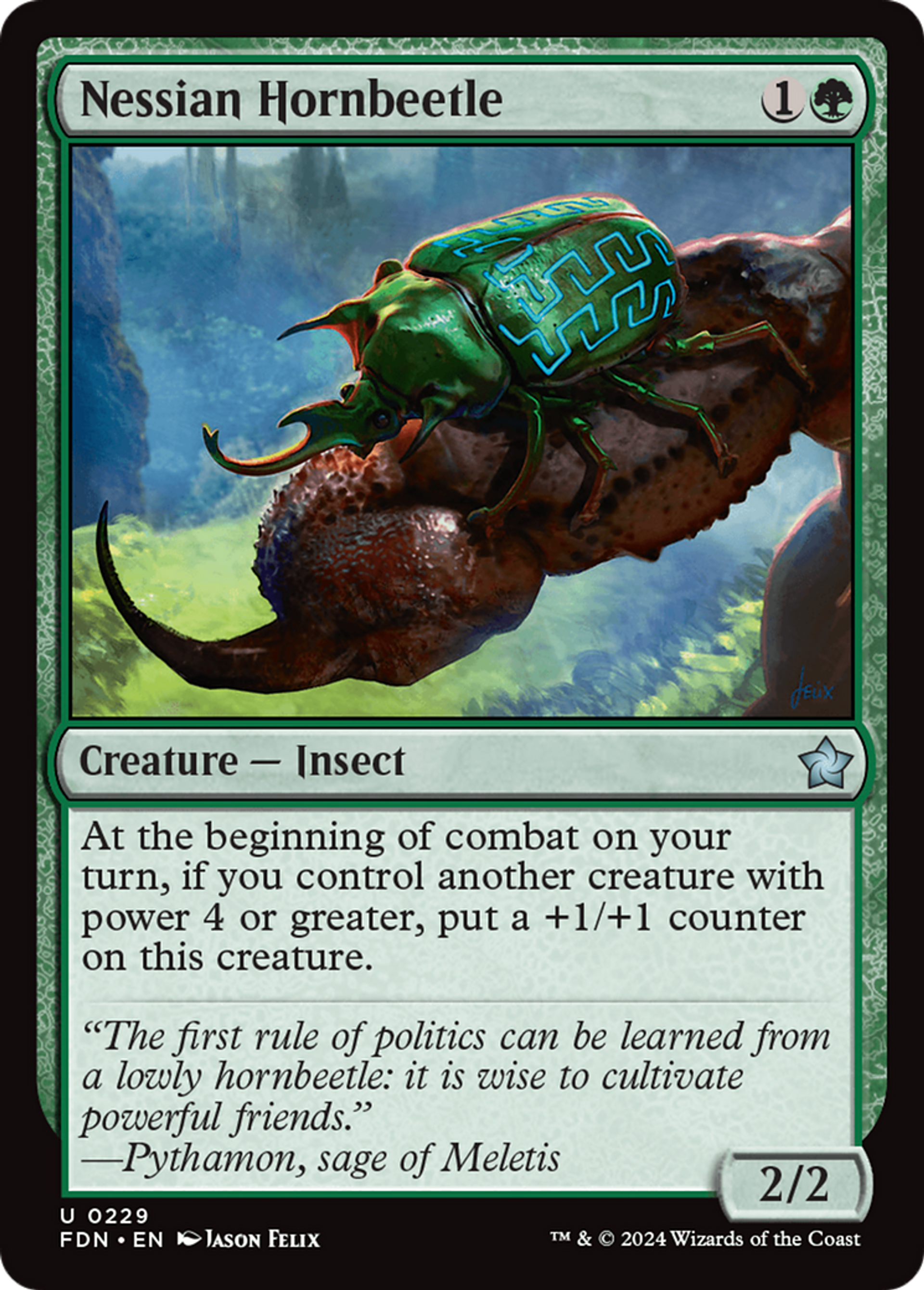 Scaracorne nessian — Foundations — Magic: The Gathering