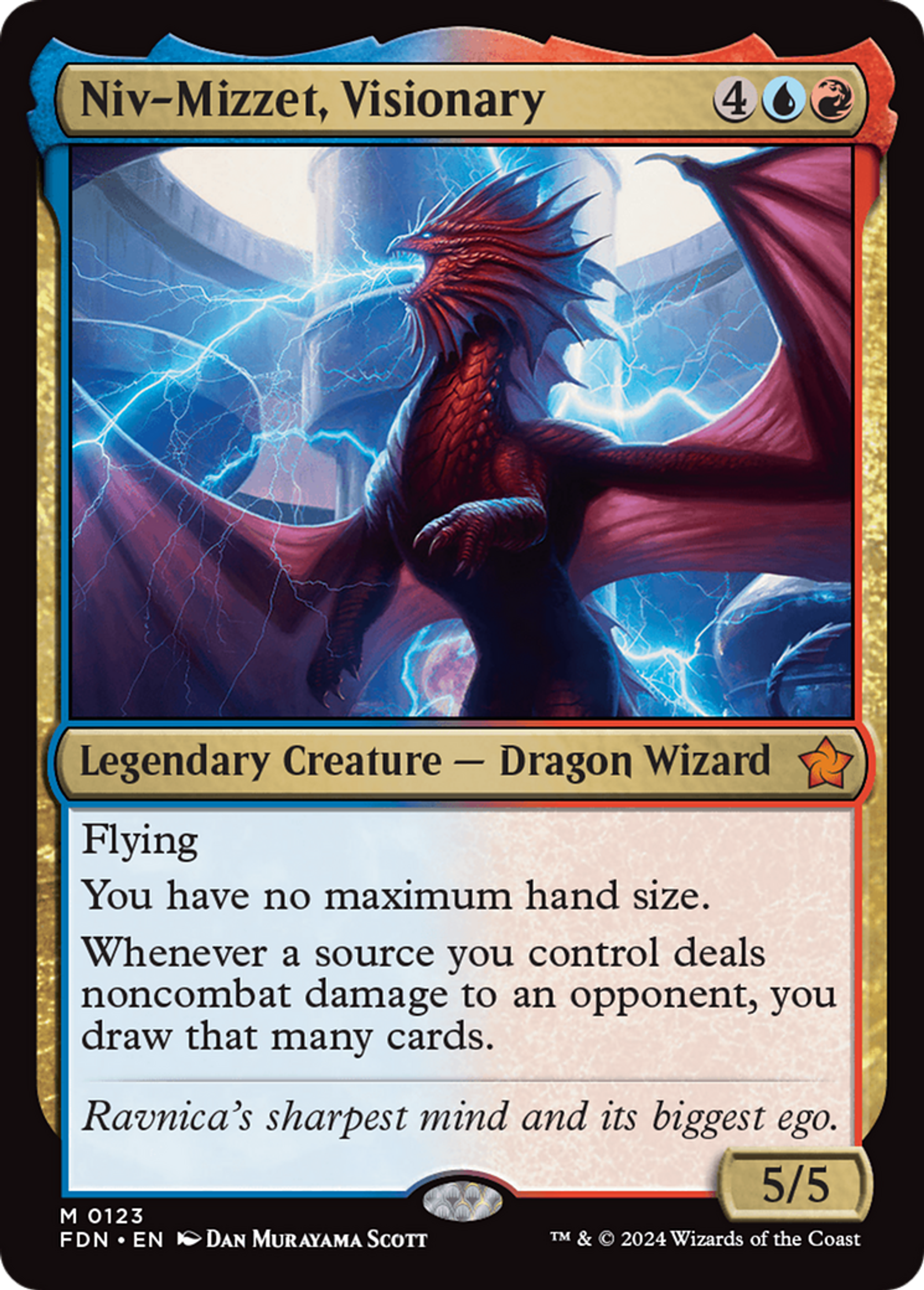 Niv-Mizzet, Visionary — Foundations — Magic: The Gathering