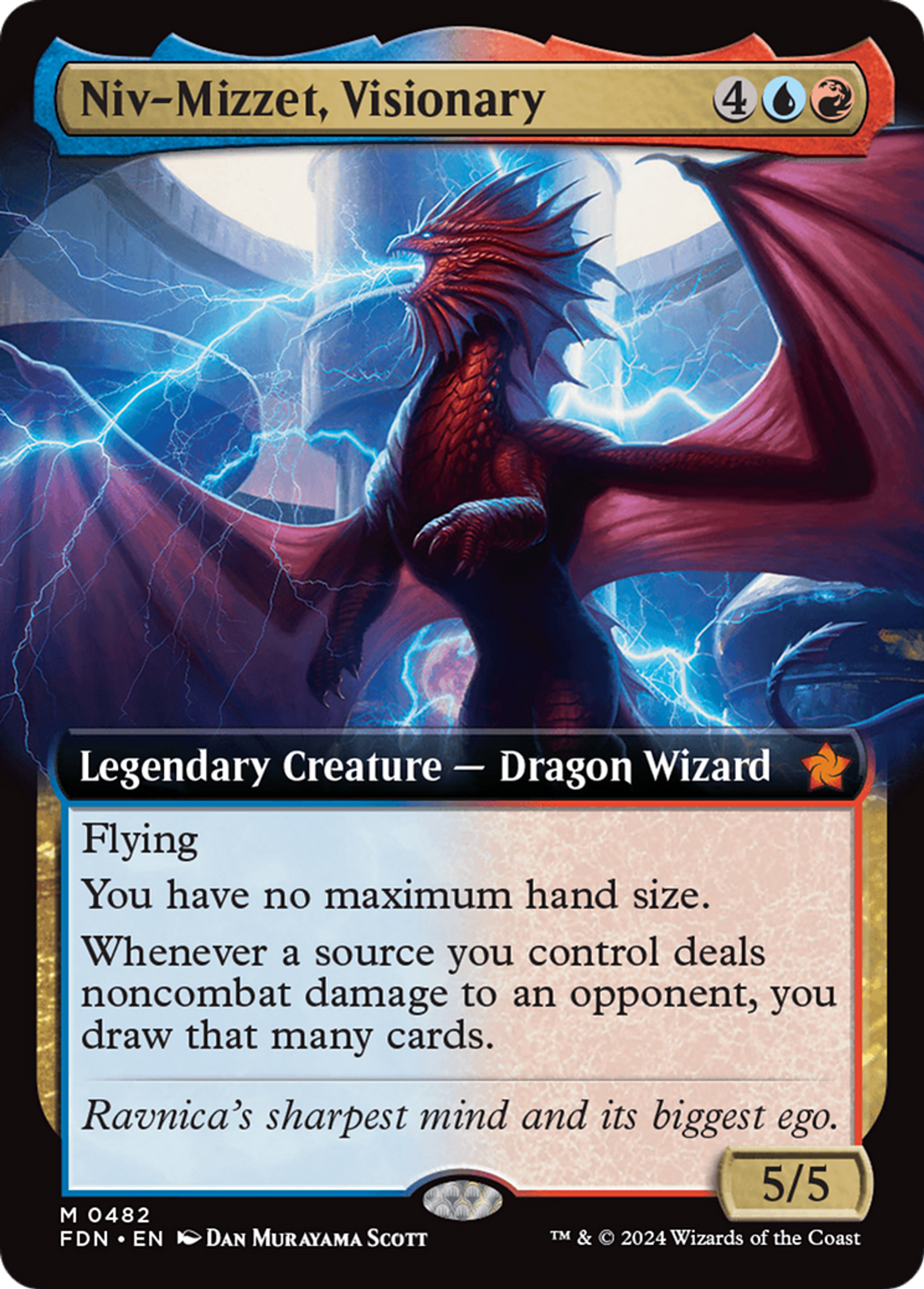 Niv-Mizzet, visionnaire — Foundations — Magic: The Gathering
