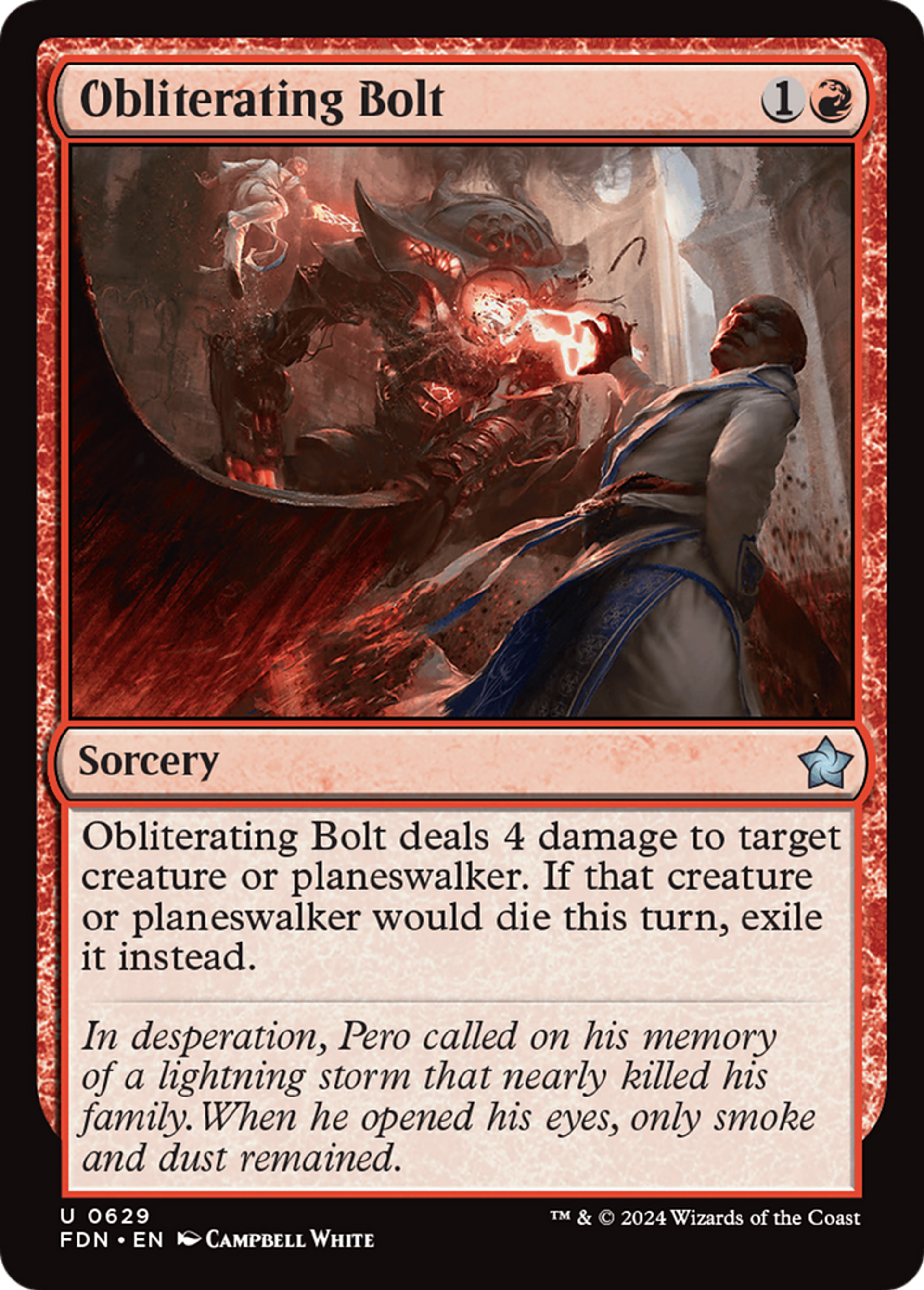 Éclair oblitérant — Foundations — Magic: The Gathering