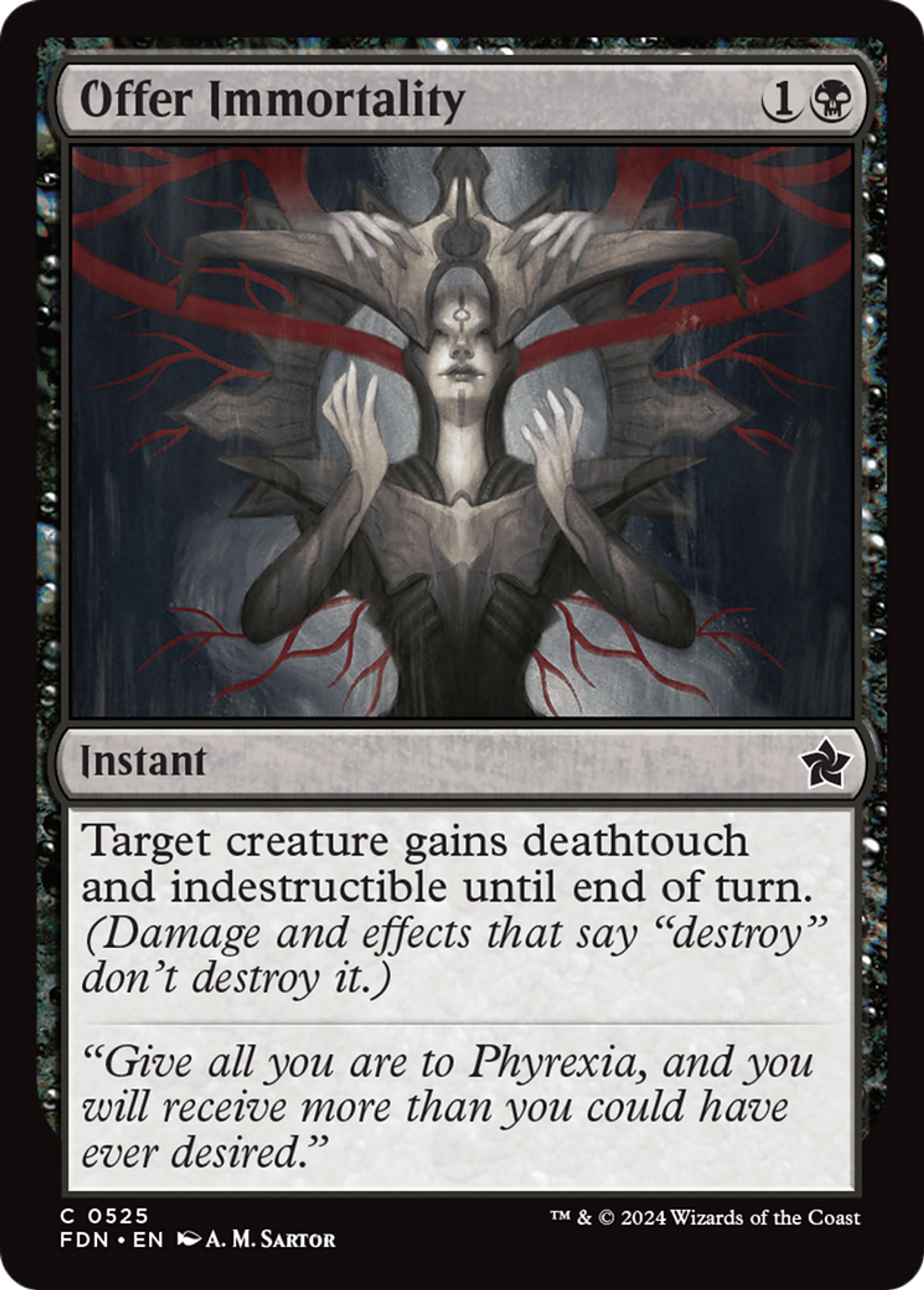 Offrir l'immortalité — Foundations — Magic: The Gathering