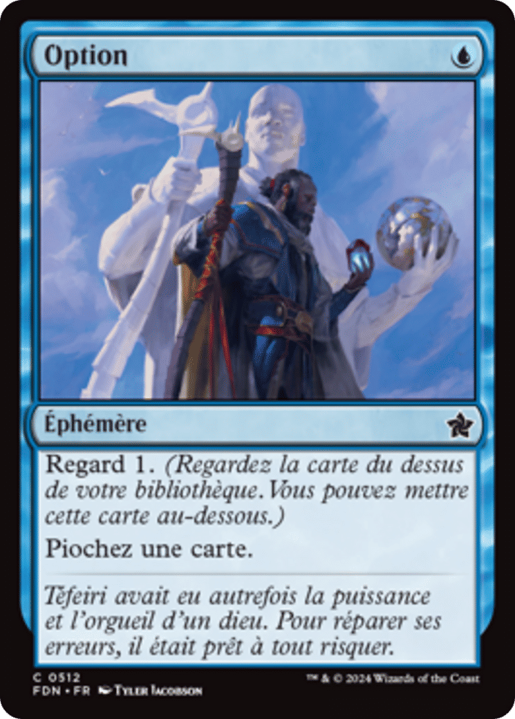 Option — Foundations — Magic: The Gathering