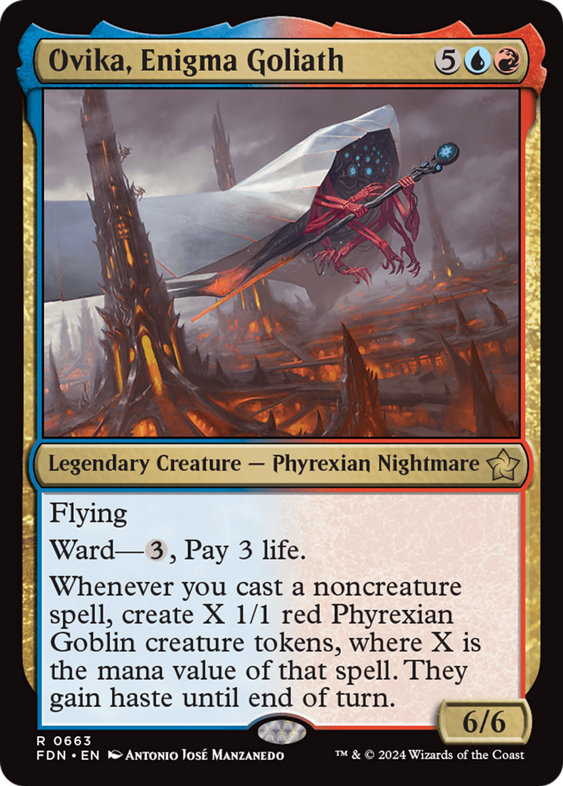 Ovika, goliath énigmatique — Foundations — Magic: The Gathering