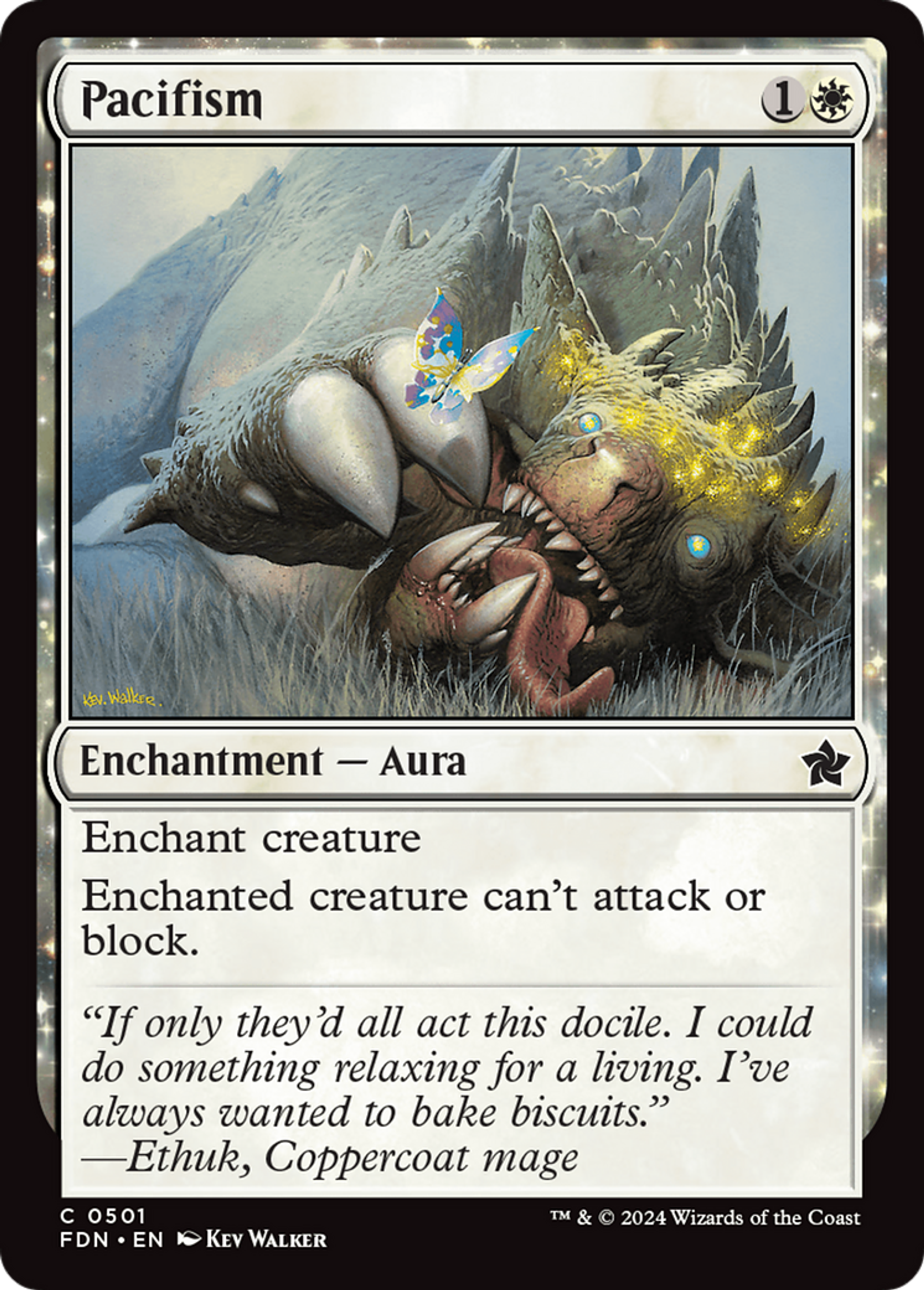 Pacifism — Foundations — Magic: The Gathering