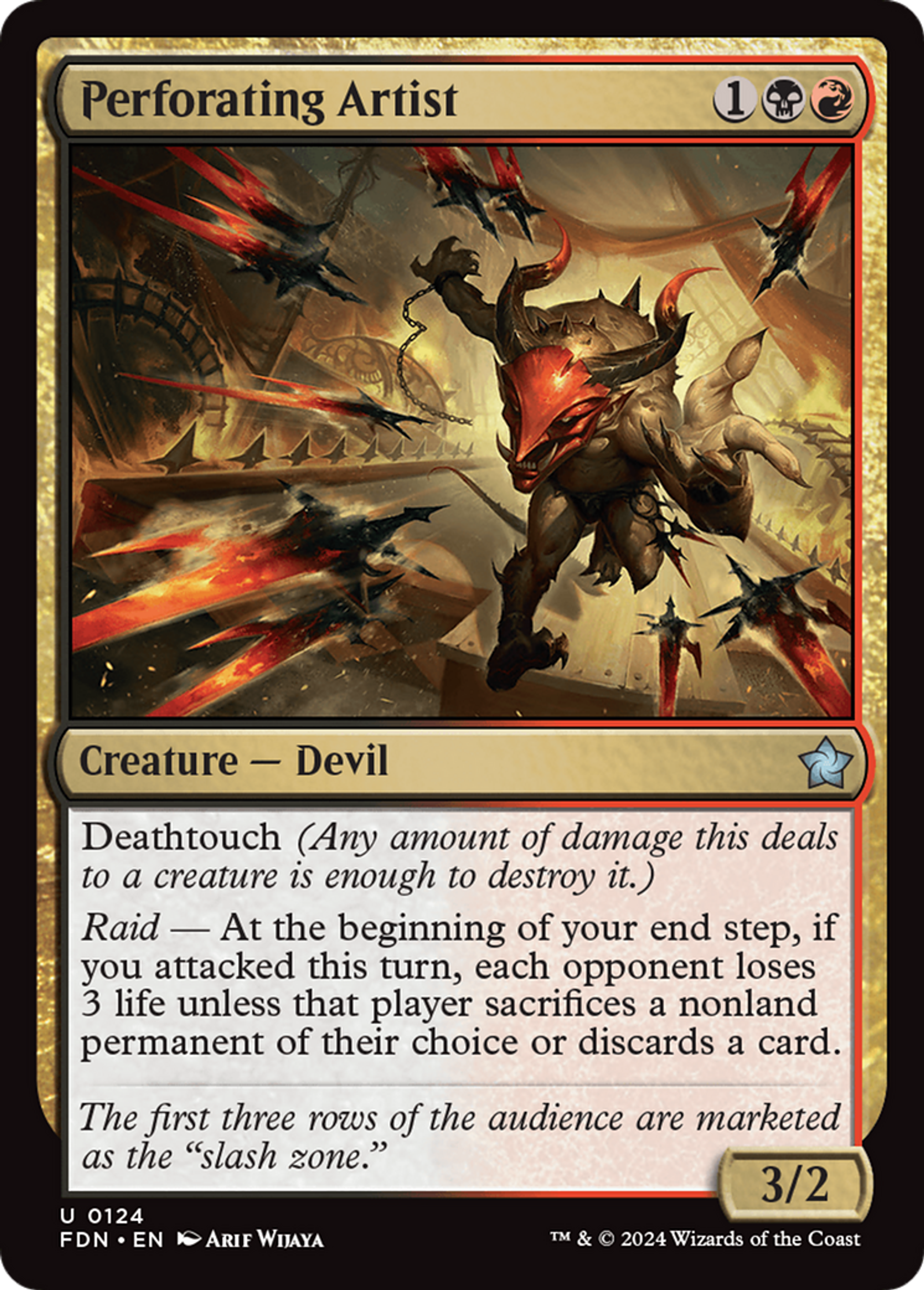 Artiste perforant — Foundations — Magic: The Gathering