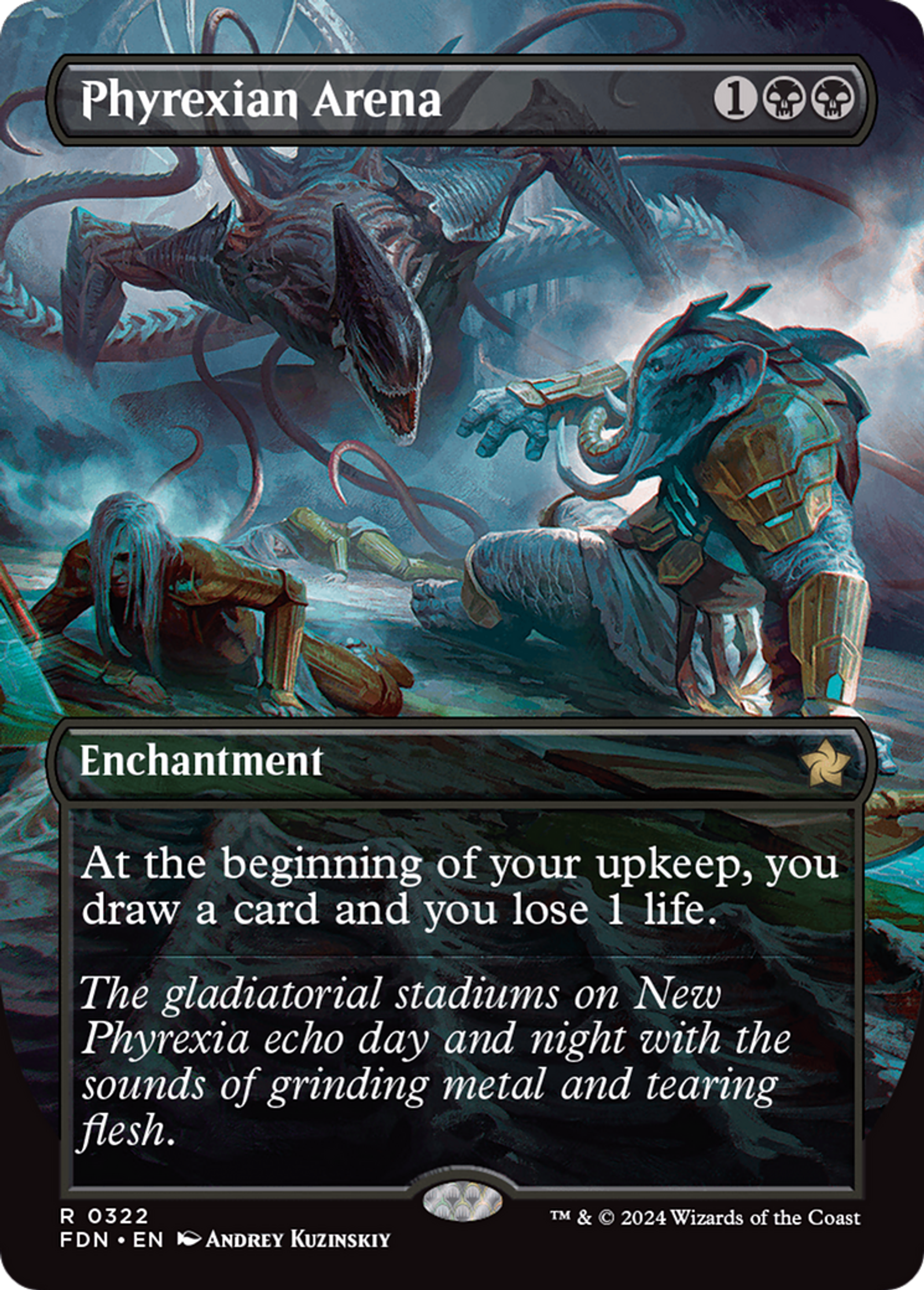 Phyrexian Arena — Foundations — Magic: The Gathering