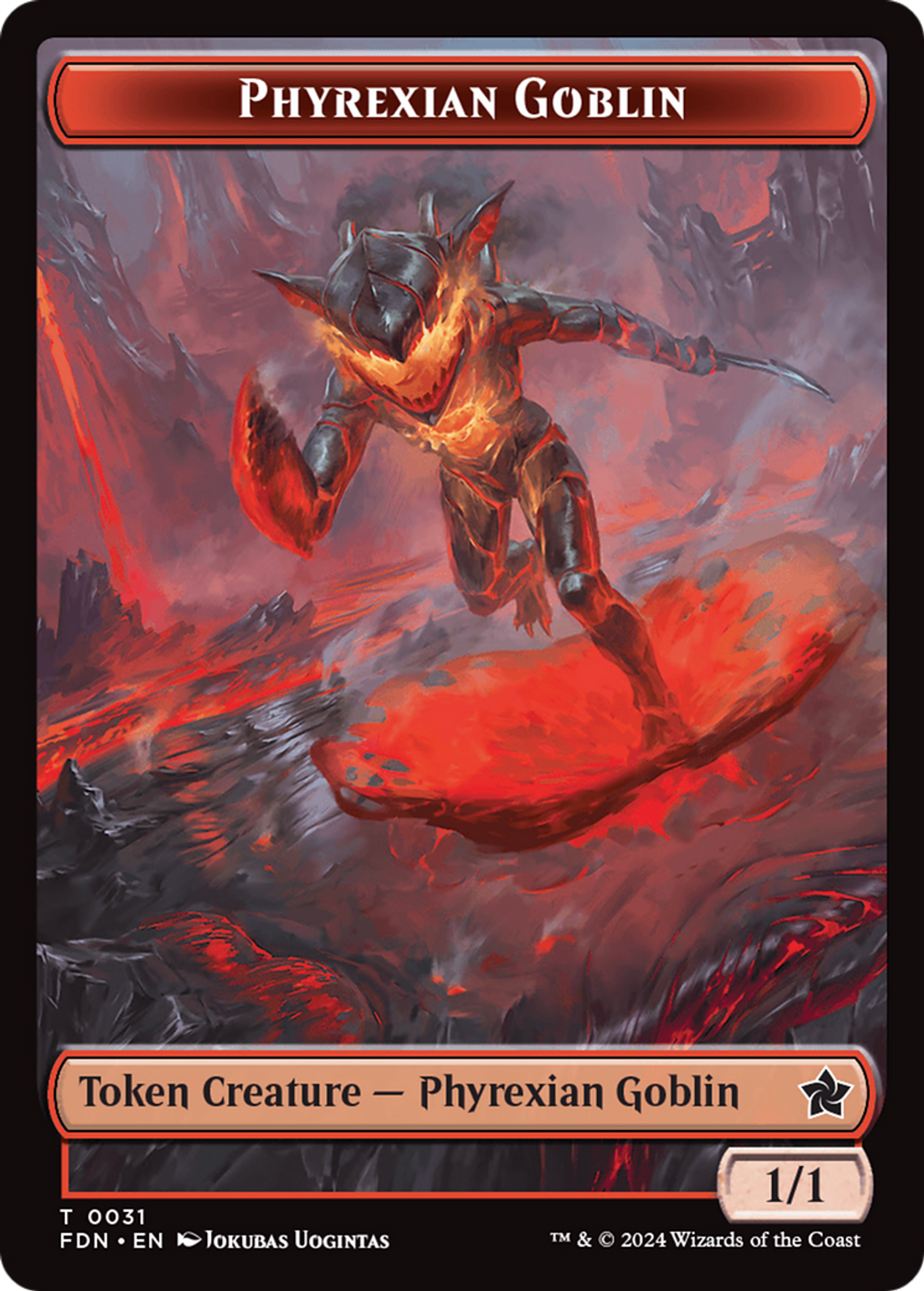 Phyrexian Goblin — Foundations — Magic: The Gathering