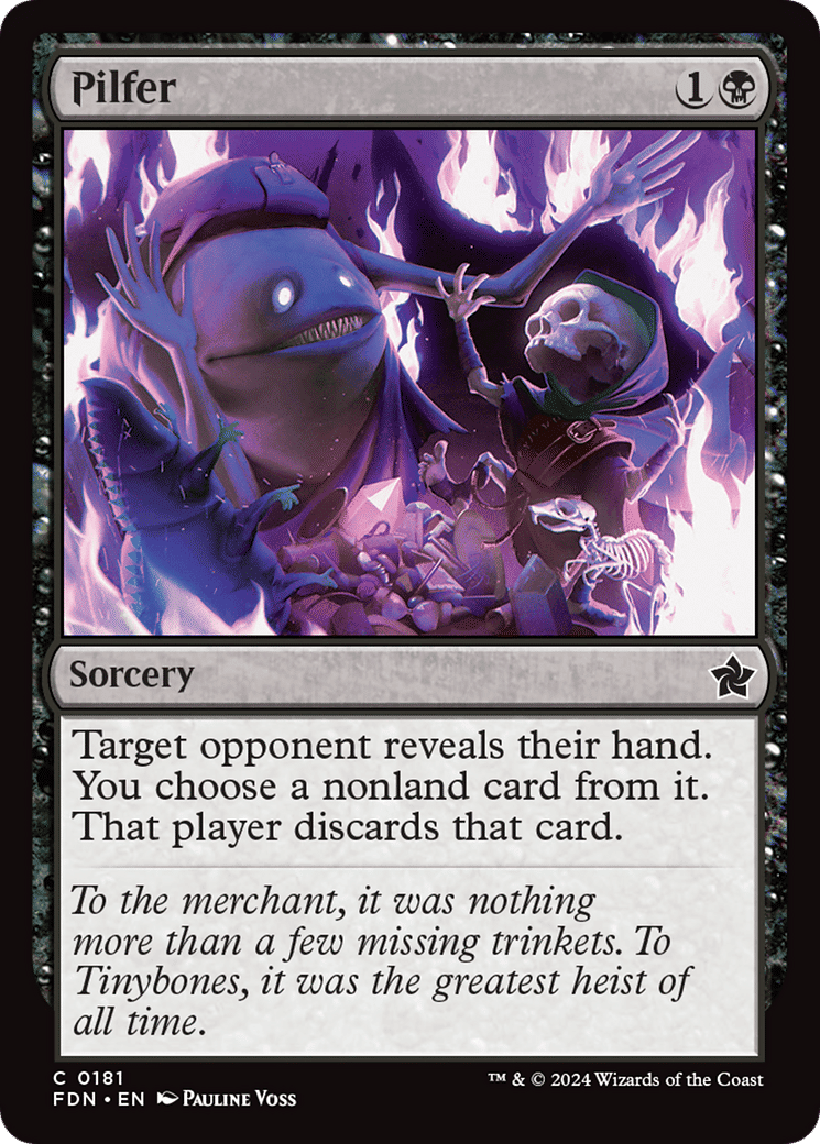 Pilfer — Foundations — Magic: The Gathering