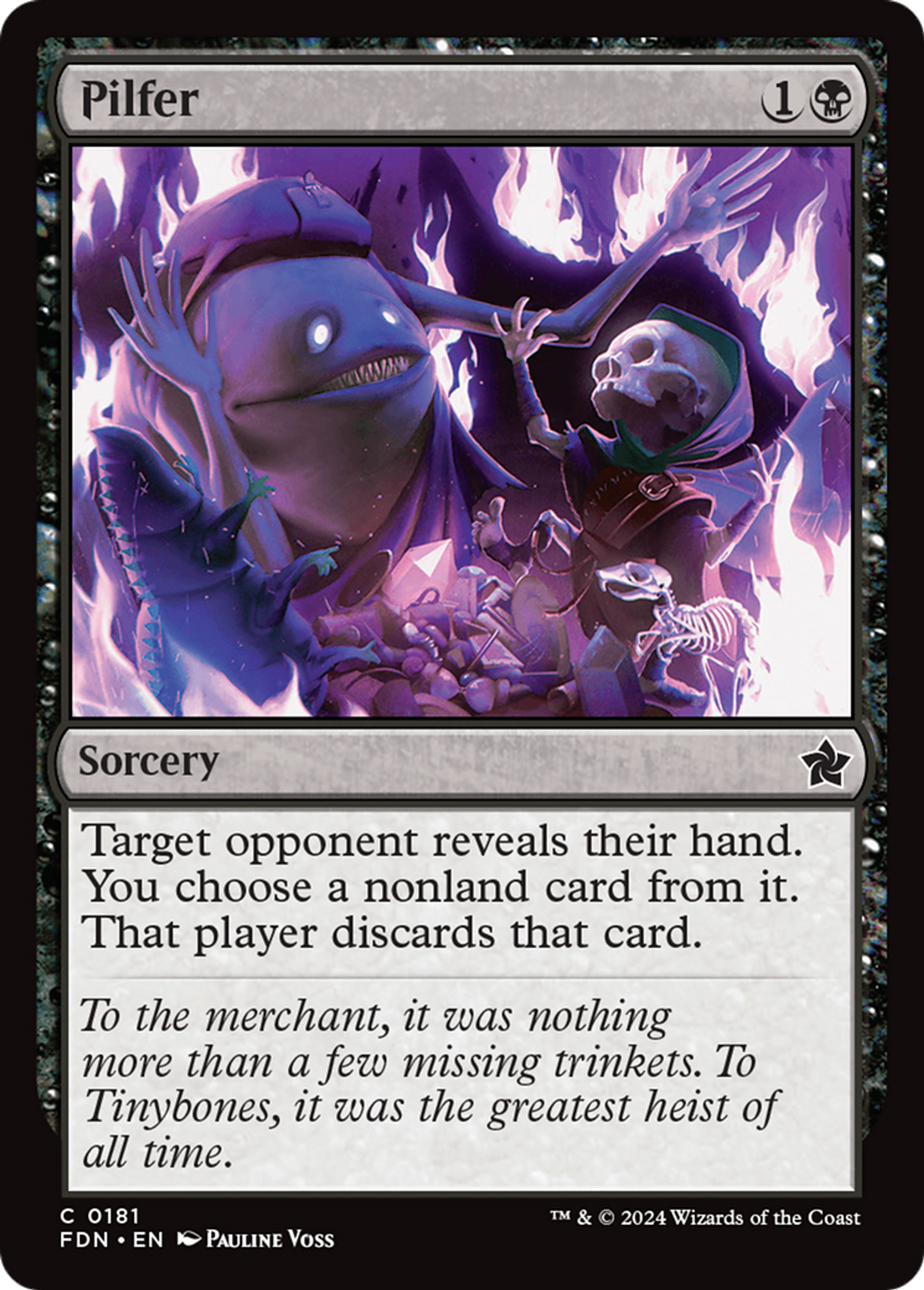 Pilfer — Foundations — Magic: The Gathering