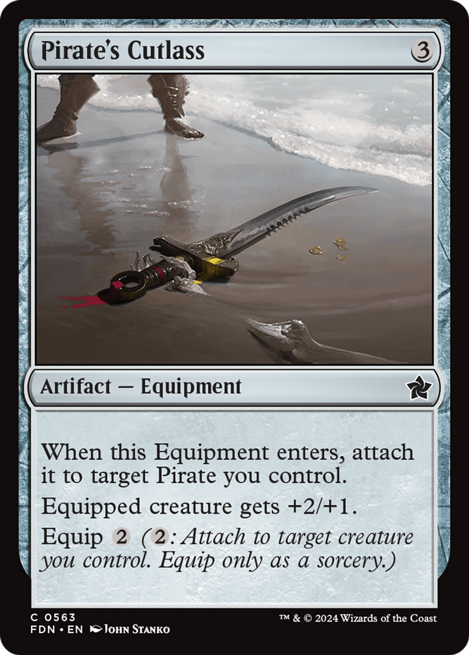 Coutelas de pirate — Foundations — Magic: The Gathering