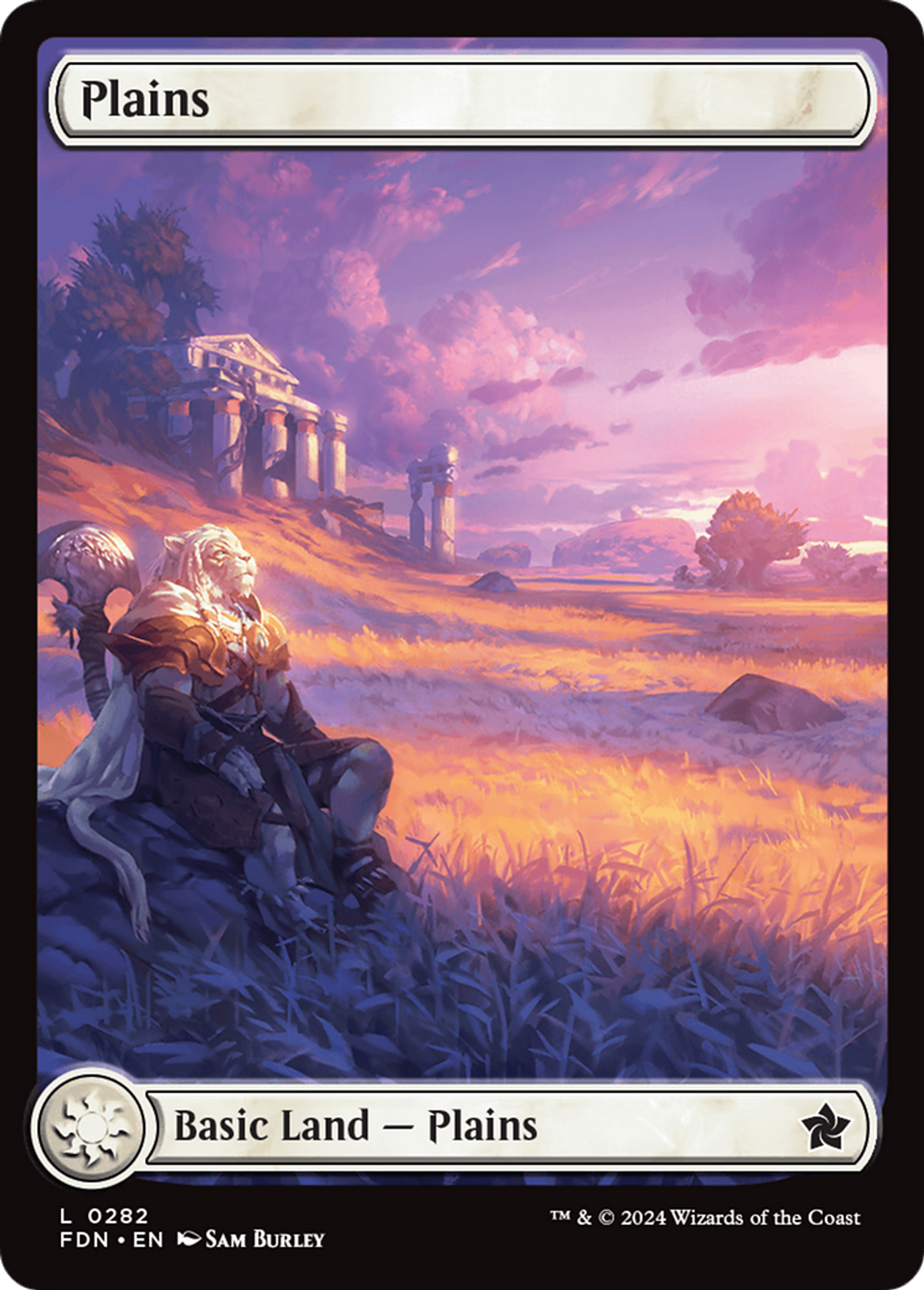 Plaine — Foundations — Magic: The Gathering
