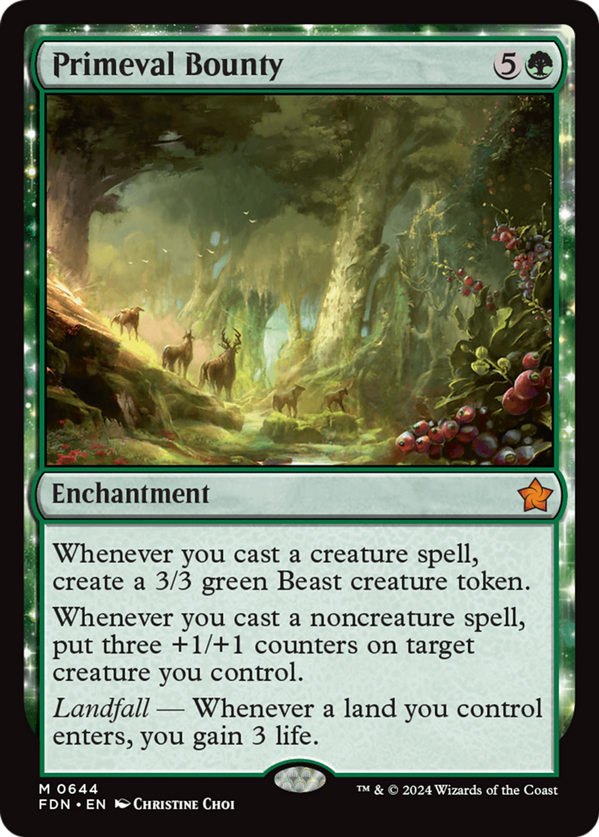 Don primitif — Foundations — Magic: The Gathering