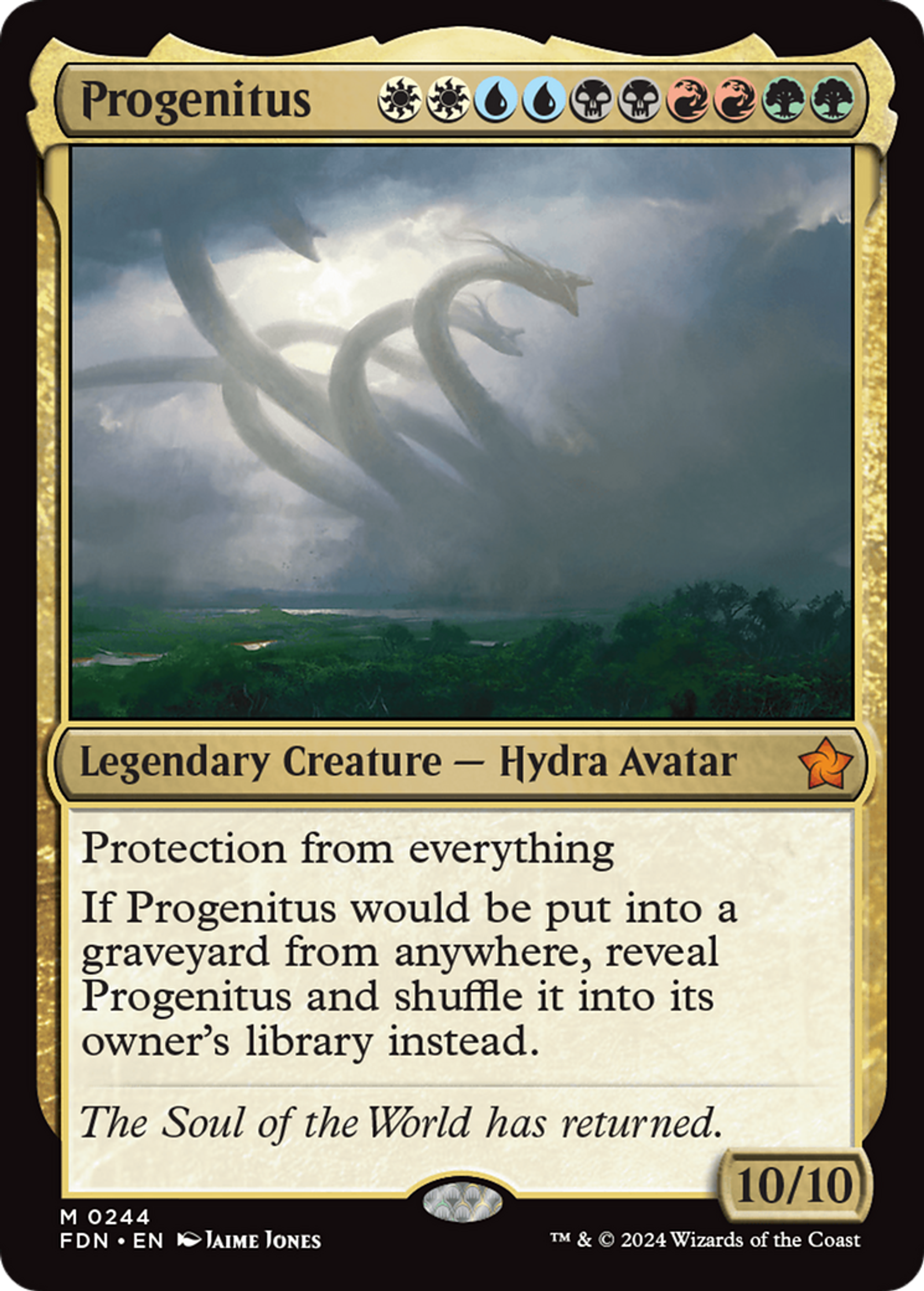 Progénitus — Foundations — Magic: The Gathering