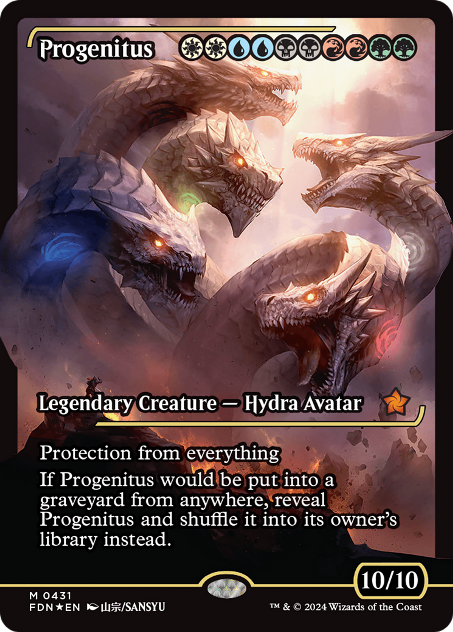 Progénitus — Foundations — Magic: The Gathering