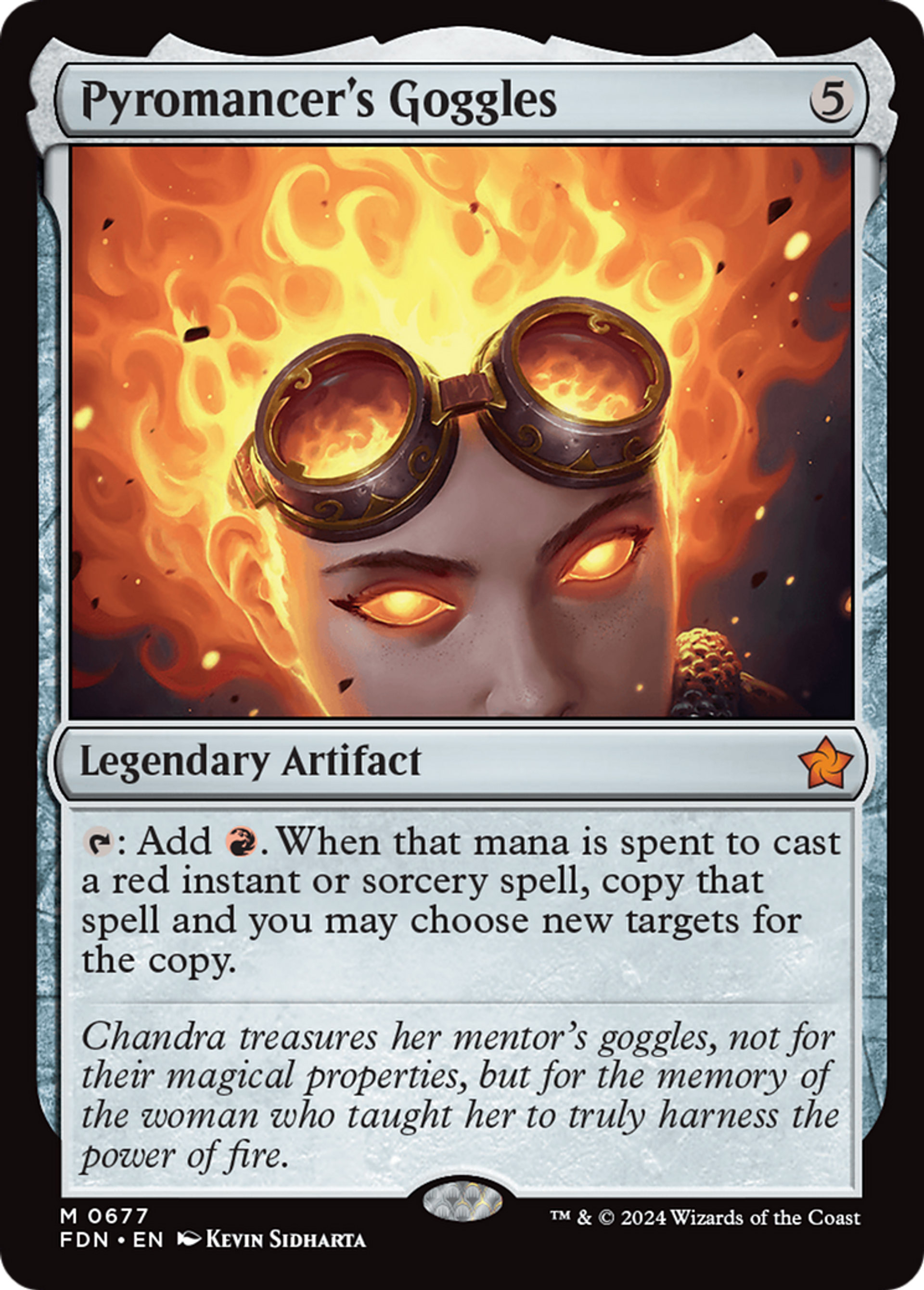 Lunettes du pyromancien — Foundations — Magic: The Gathering