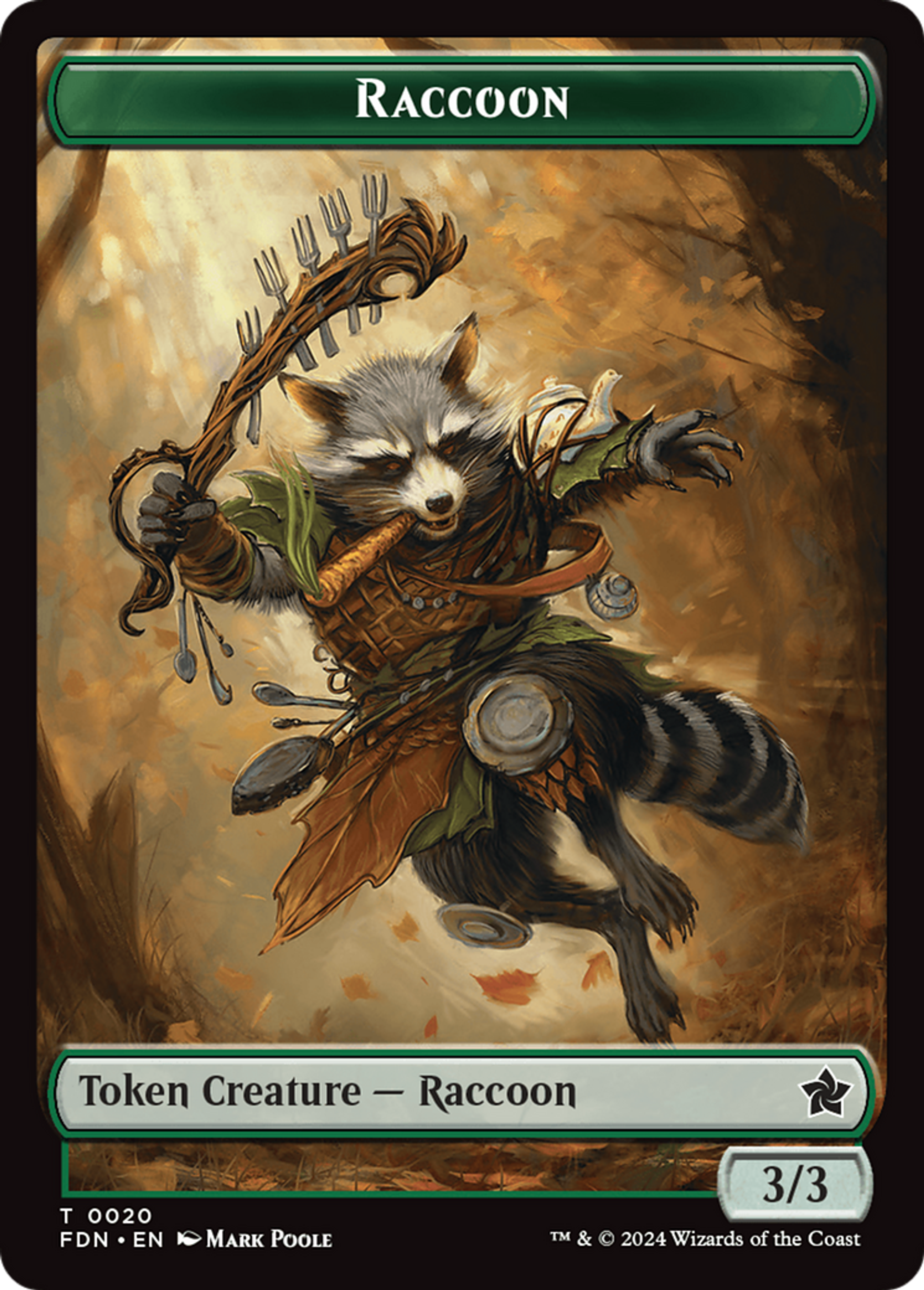 Raccoon — Foundations — Magic: The Gathering