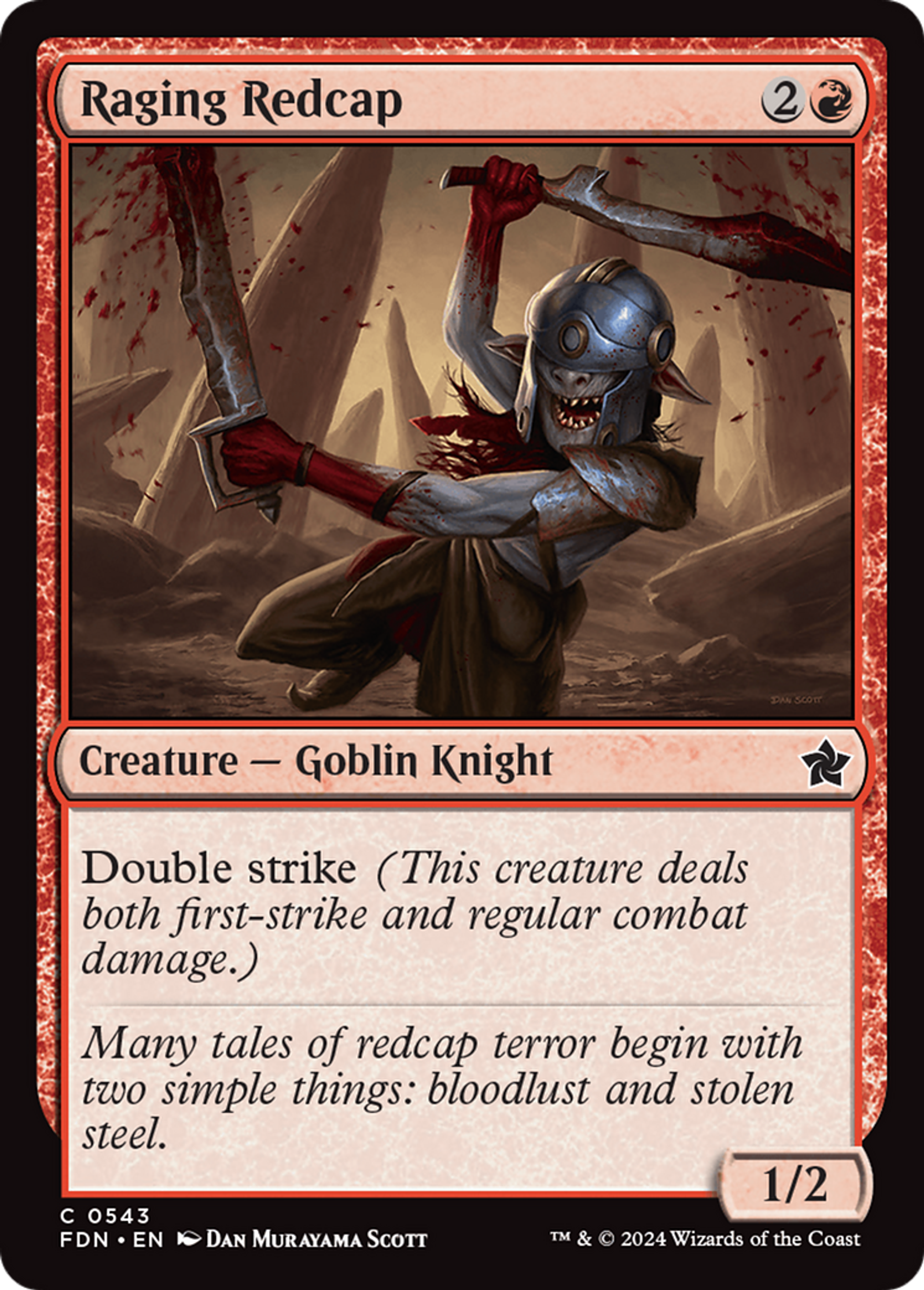 Bonnet-rouge enragé — Foundations — Magic: The Gathering