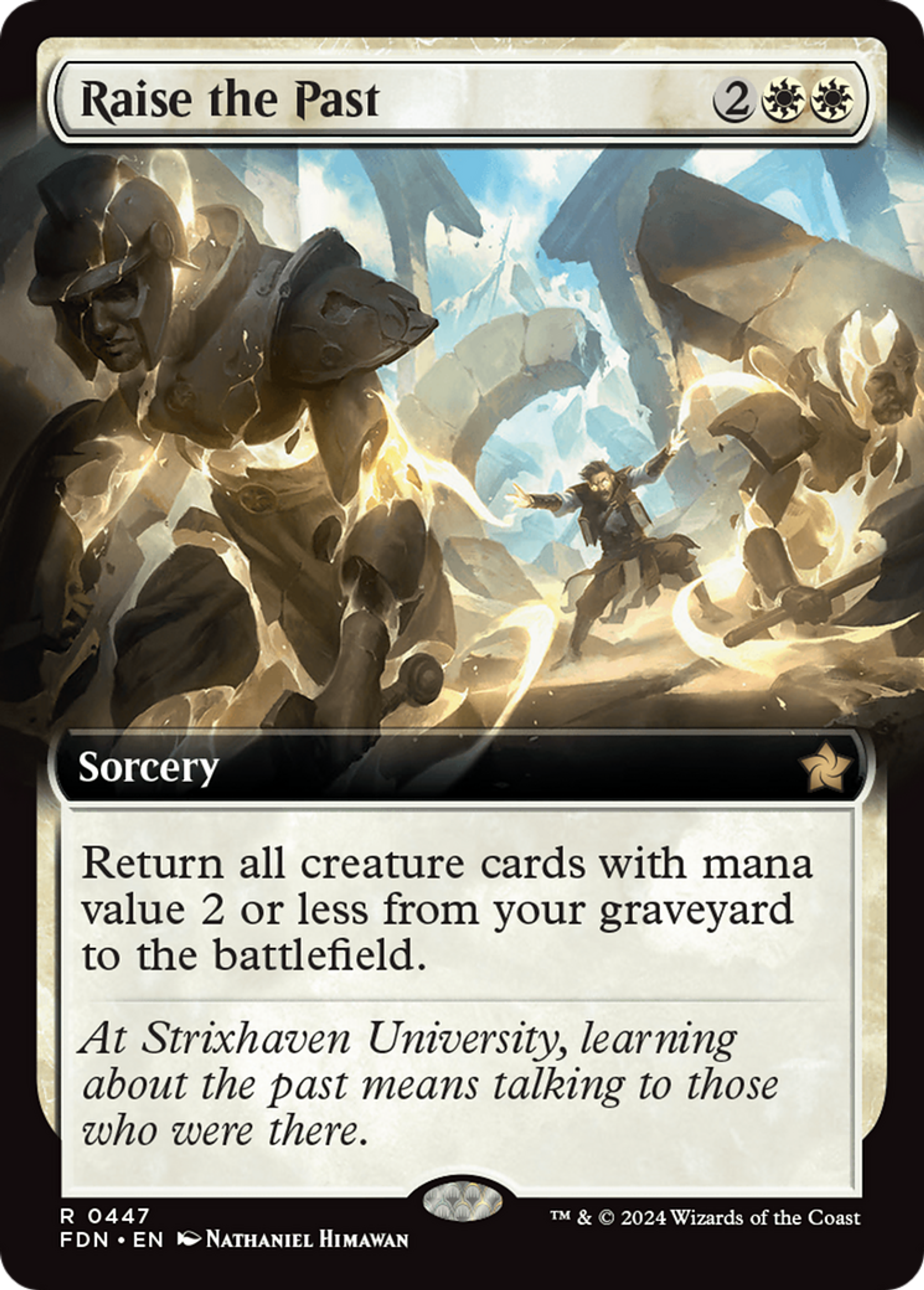 Ressasser le passé — Foundations — Magic: The Gathering