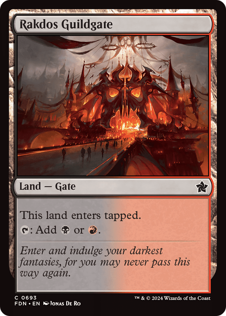 Rakdos Guildgate — Foundations — Magic: The Gathering