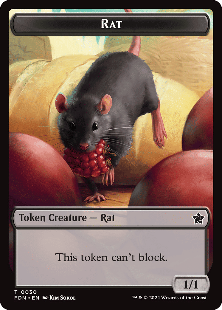 Rat — Foundations — Magic: The Gathering