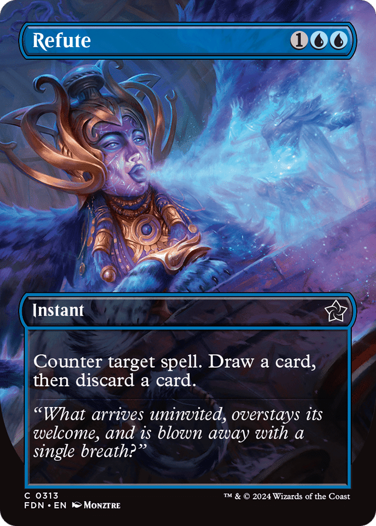 Refute — Foundations — Magic: The Gathering