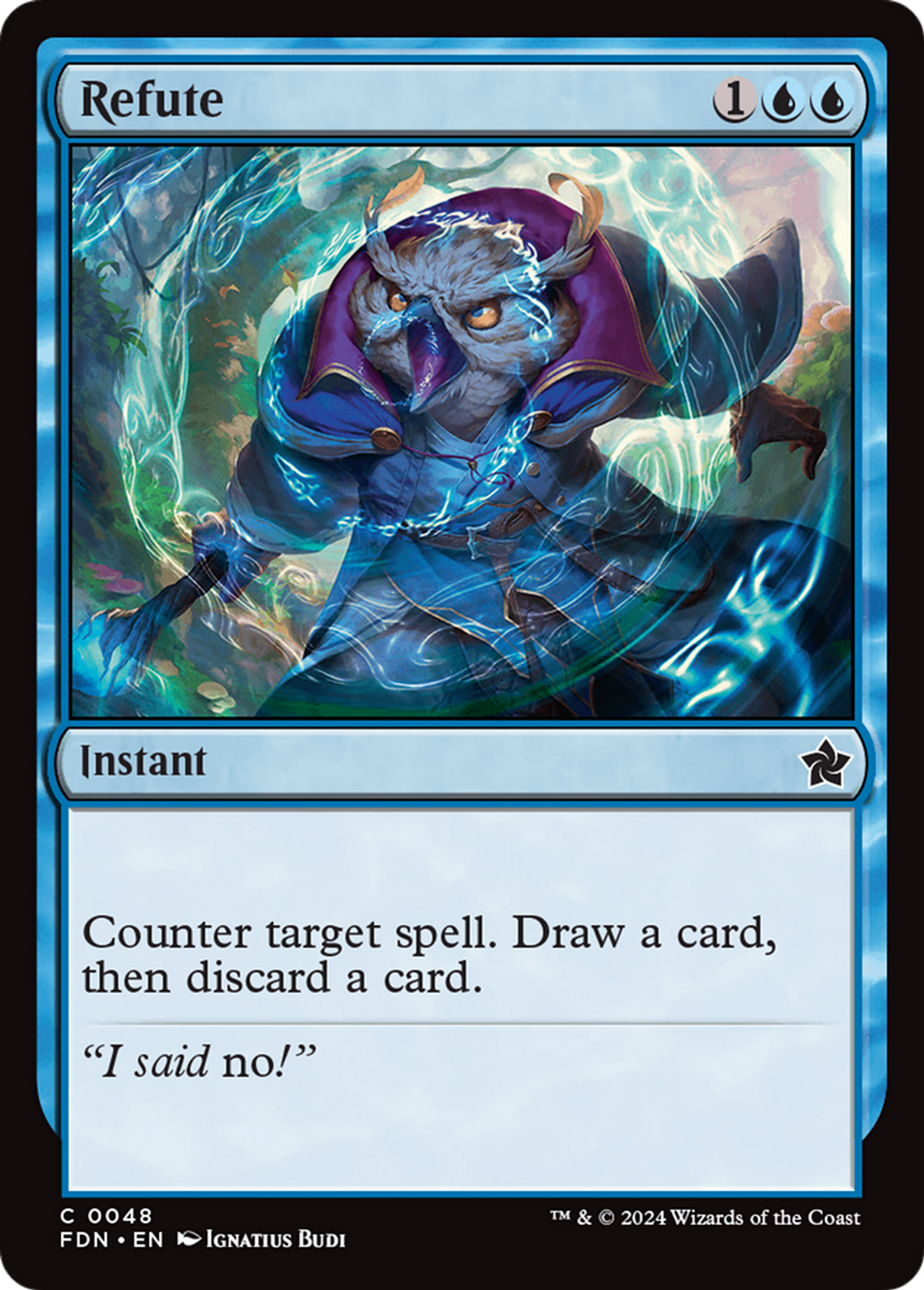 Réfuter — Foundations — Magic: The Gathering