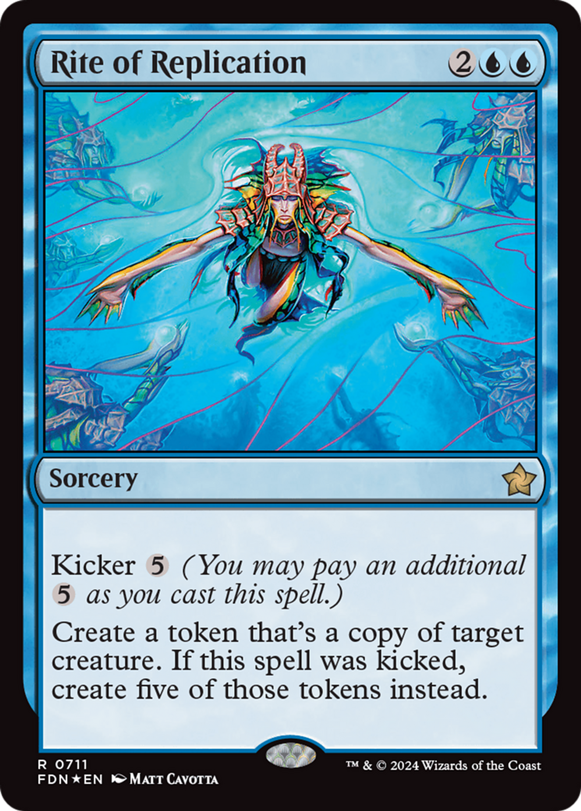 Rite de duplication — Foundations — Magic: The Gathering