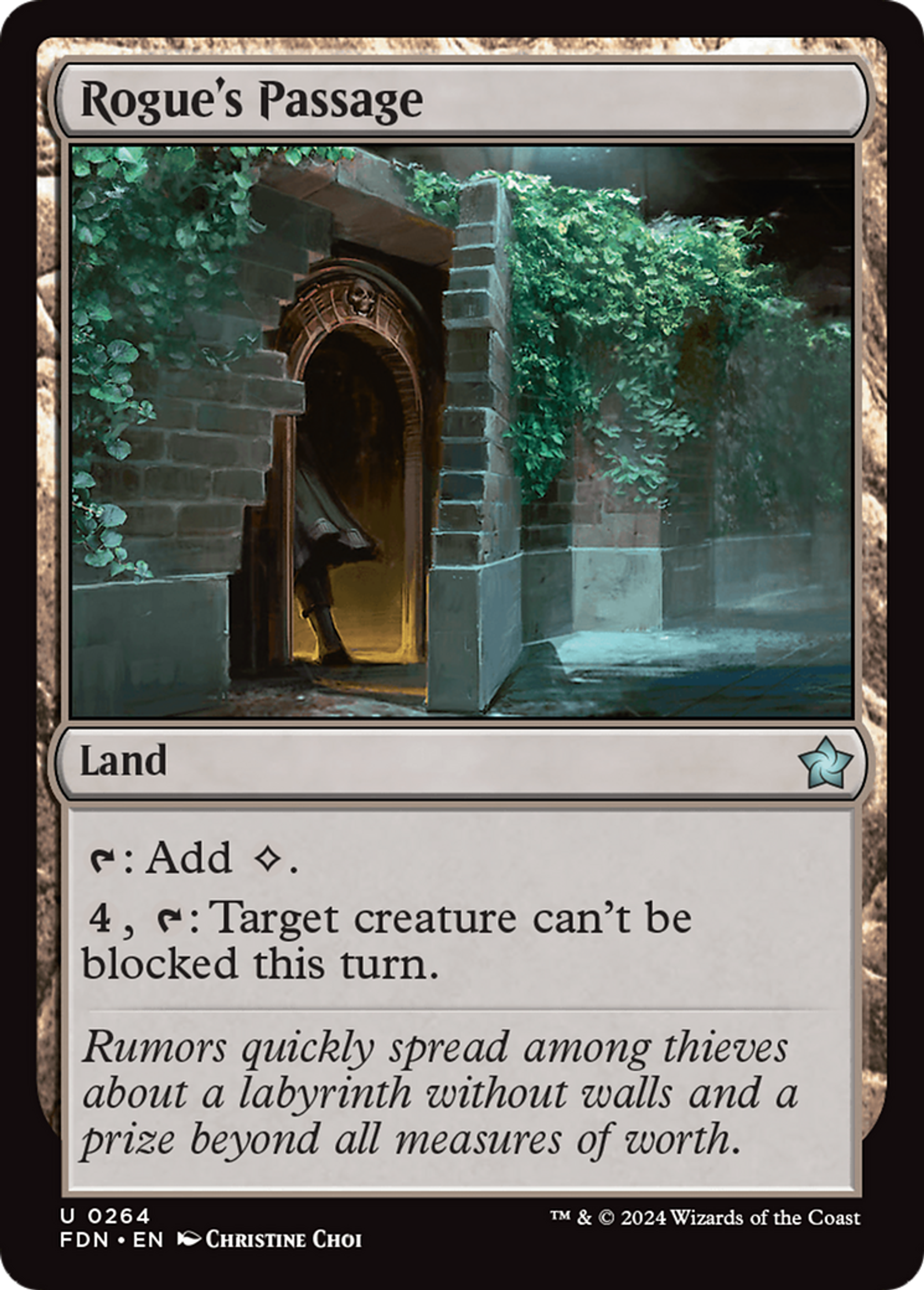 Passage des malandrins — Foundations — Magic: The Gathering