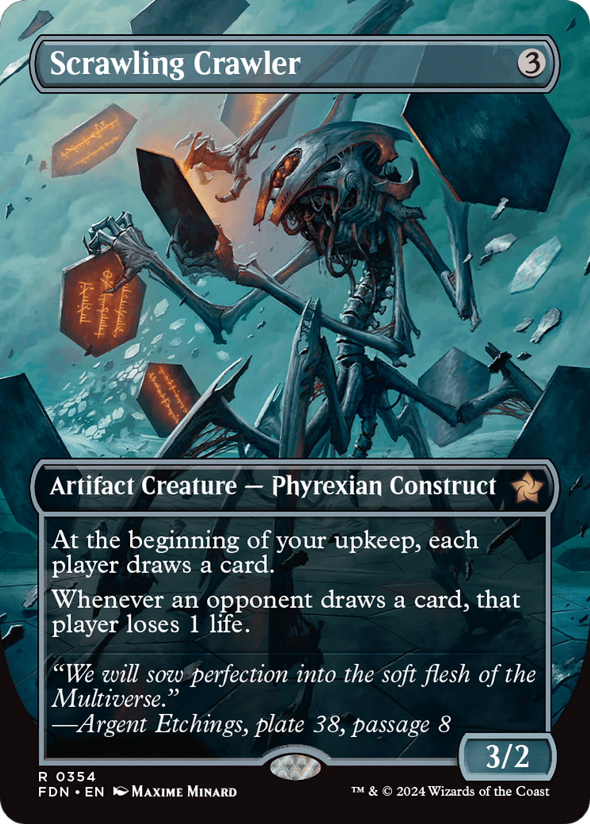 Rampeur griffonnant — Foundations — Magic: The Gathering