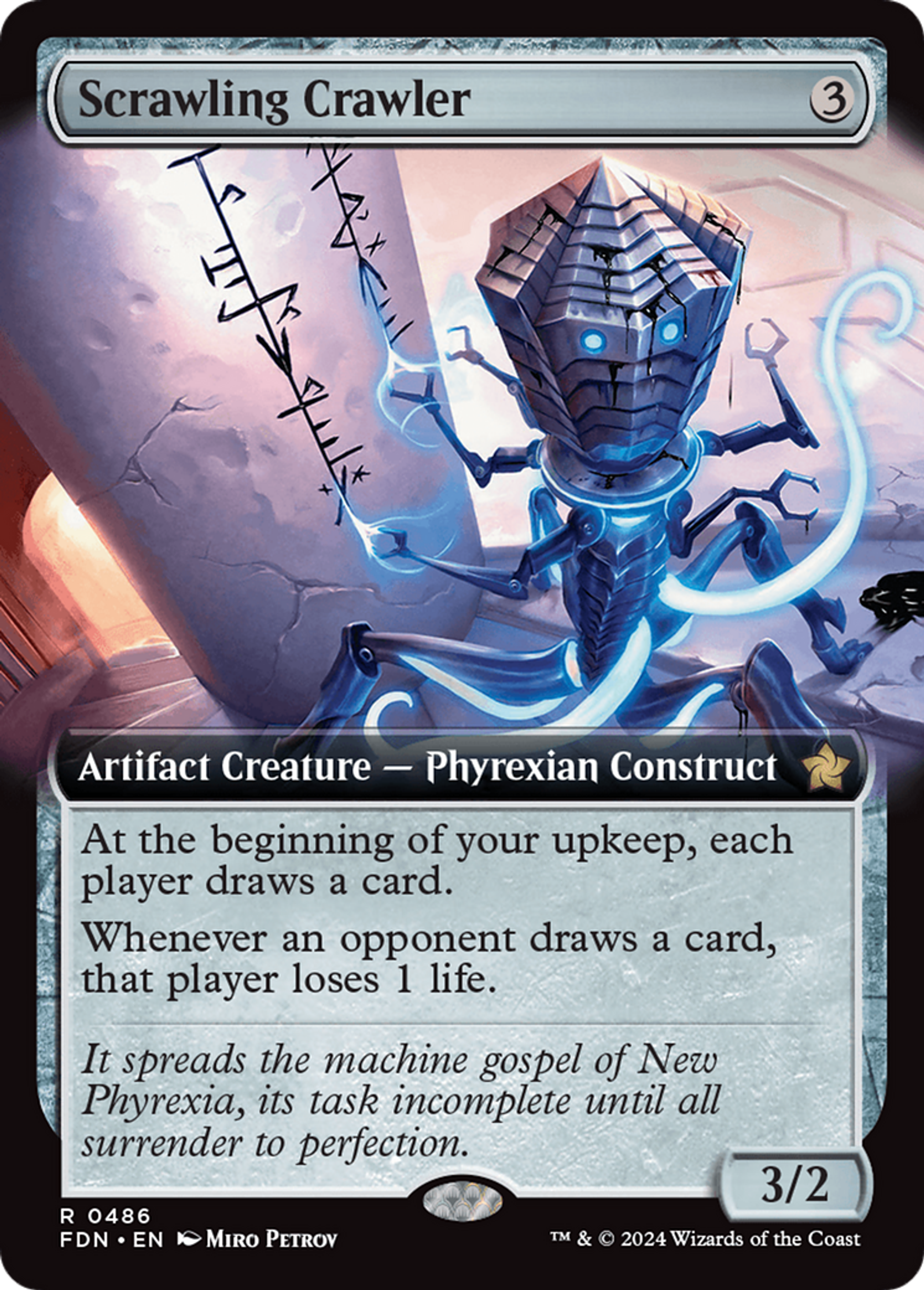 Rampeur griffonnant — Foundations — Magic: The Gathering
