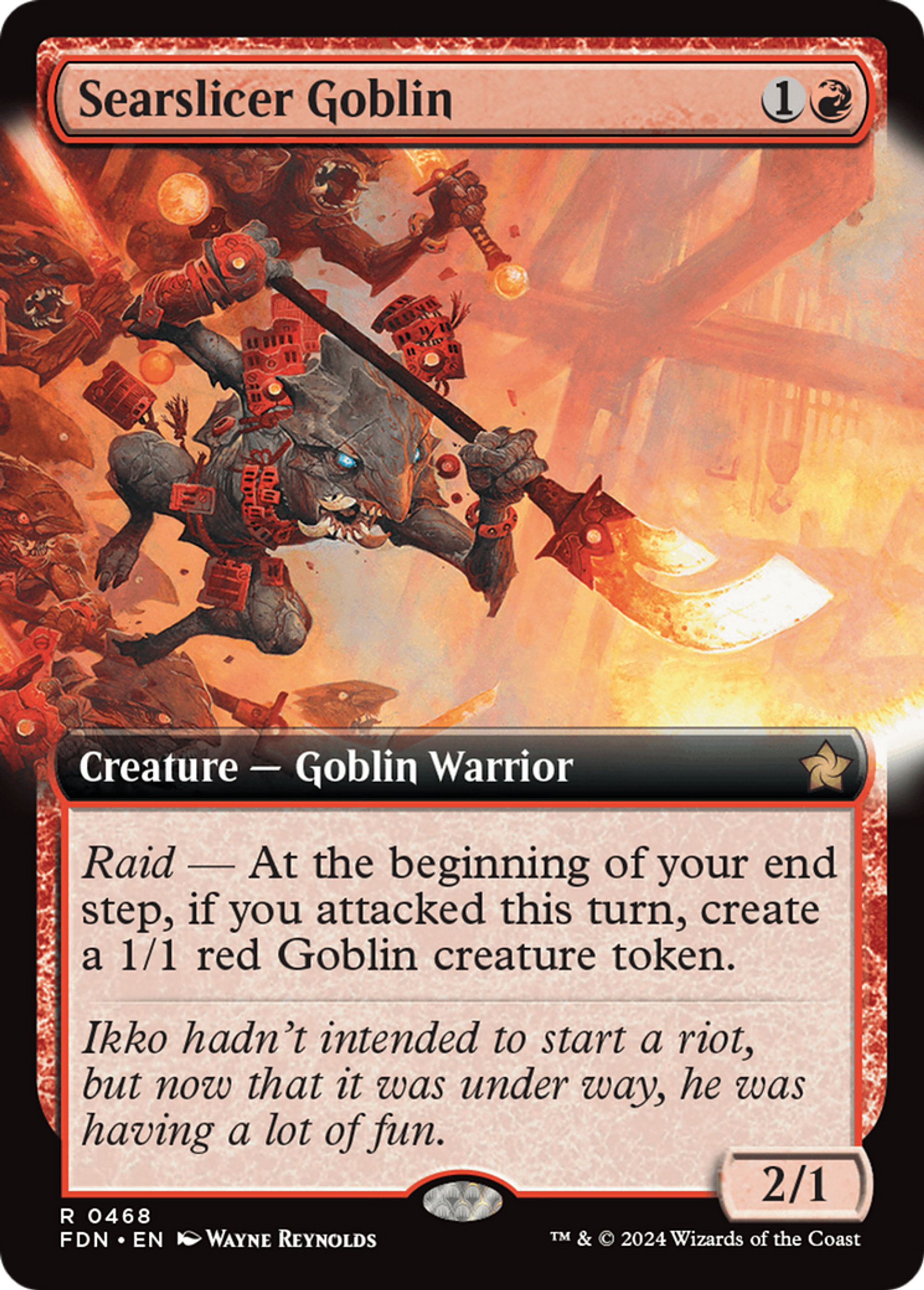 Gobelin calcinotrancheur — Foundations — Magic: The Gathering