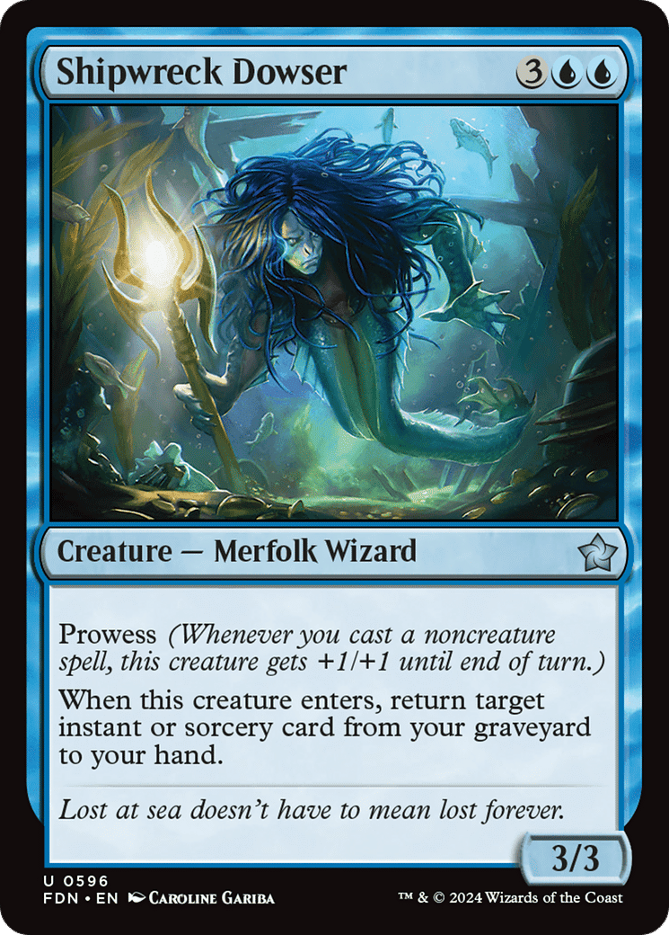 Shipwreck Dowser — Foundations — Magic: The Gathering