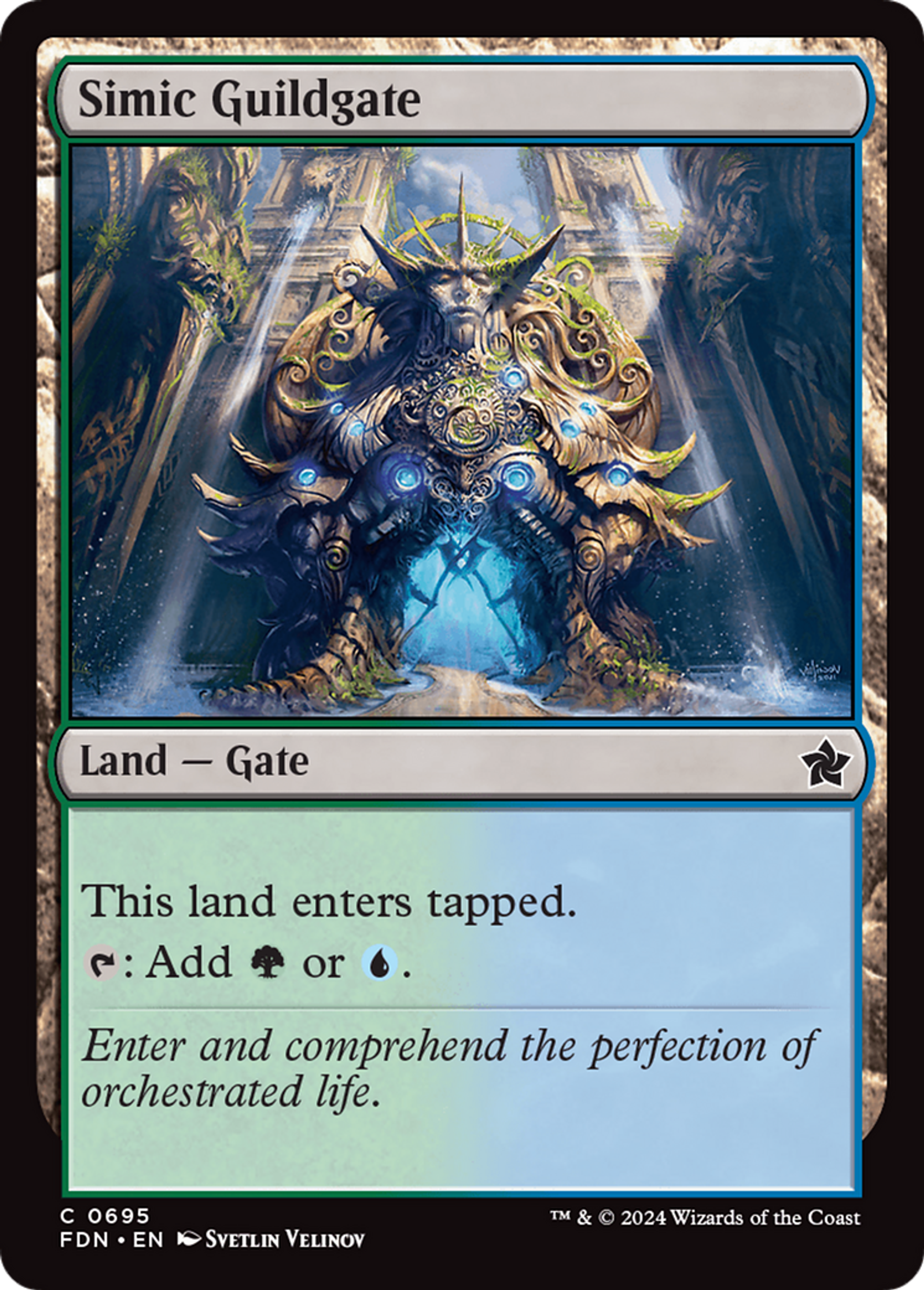 Porte de la guilde de Simic — Foundations — Magic: The Gathering