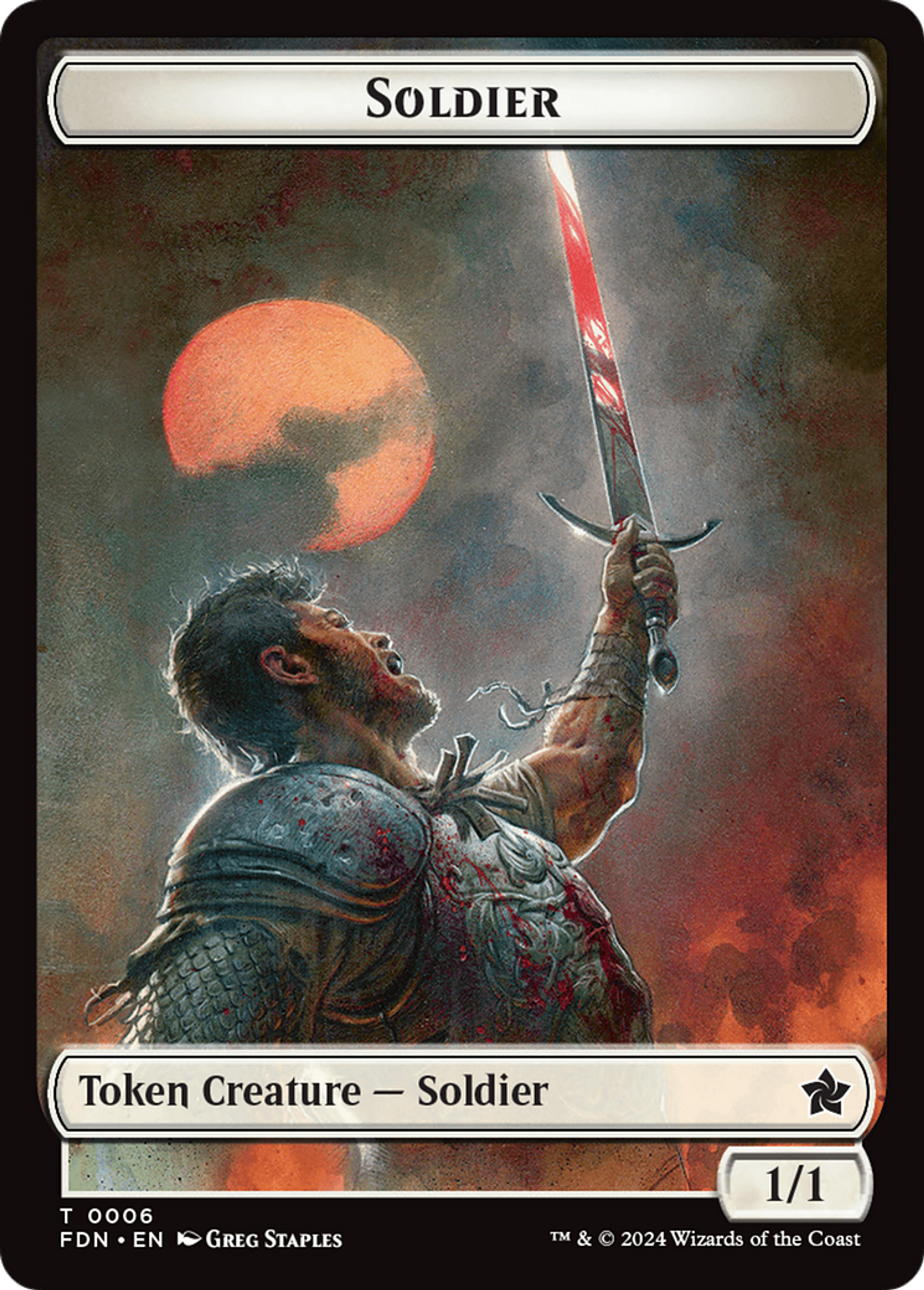 Soldier — Foundations — Magic: The Gathering