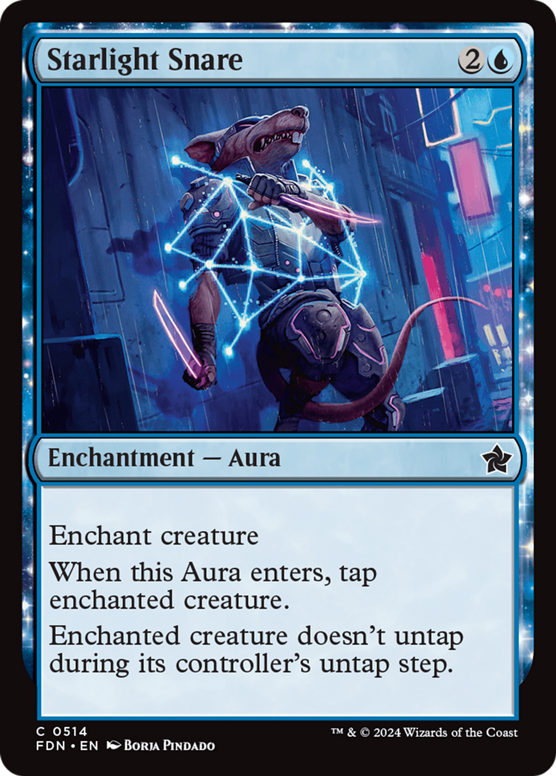 Collet de lumière stellaire — Foundations — Magic: The Gathering
