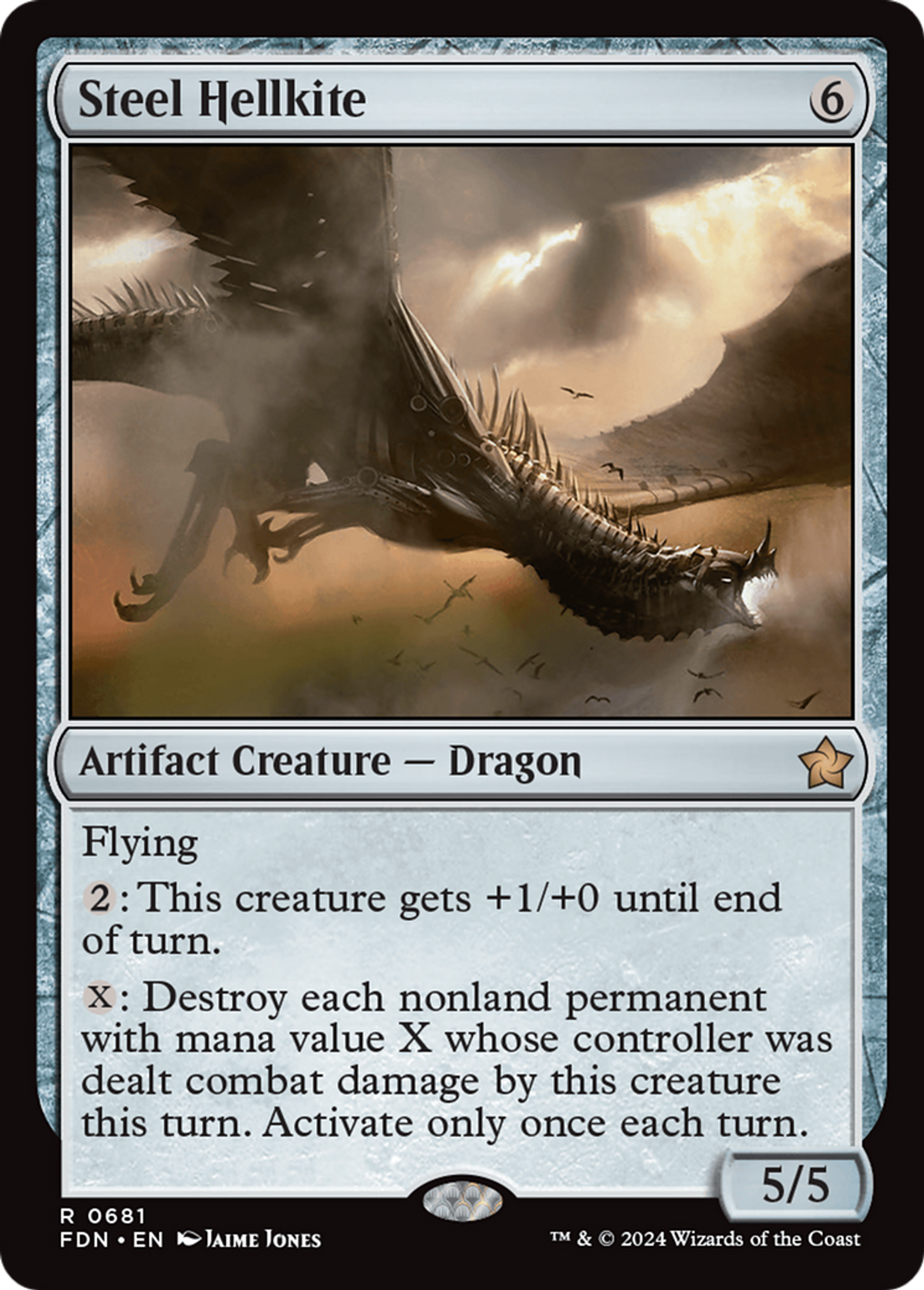 Escouflenfer d'acier — Foundations — Magic: The Gathering