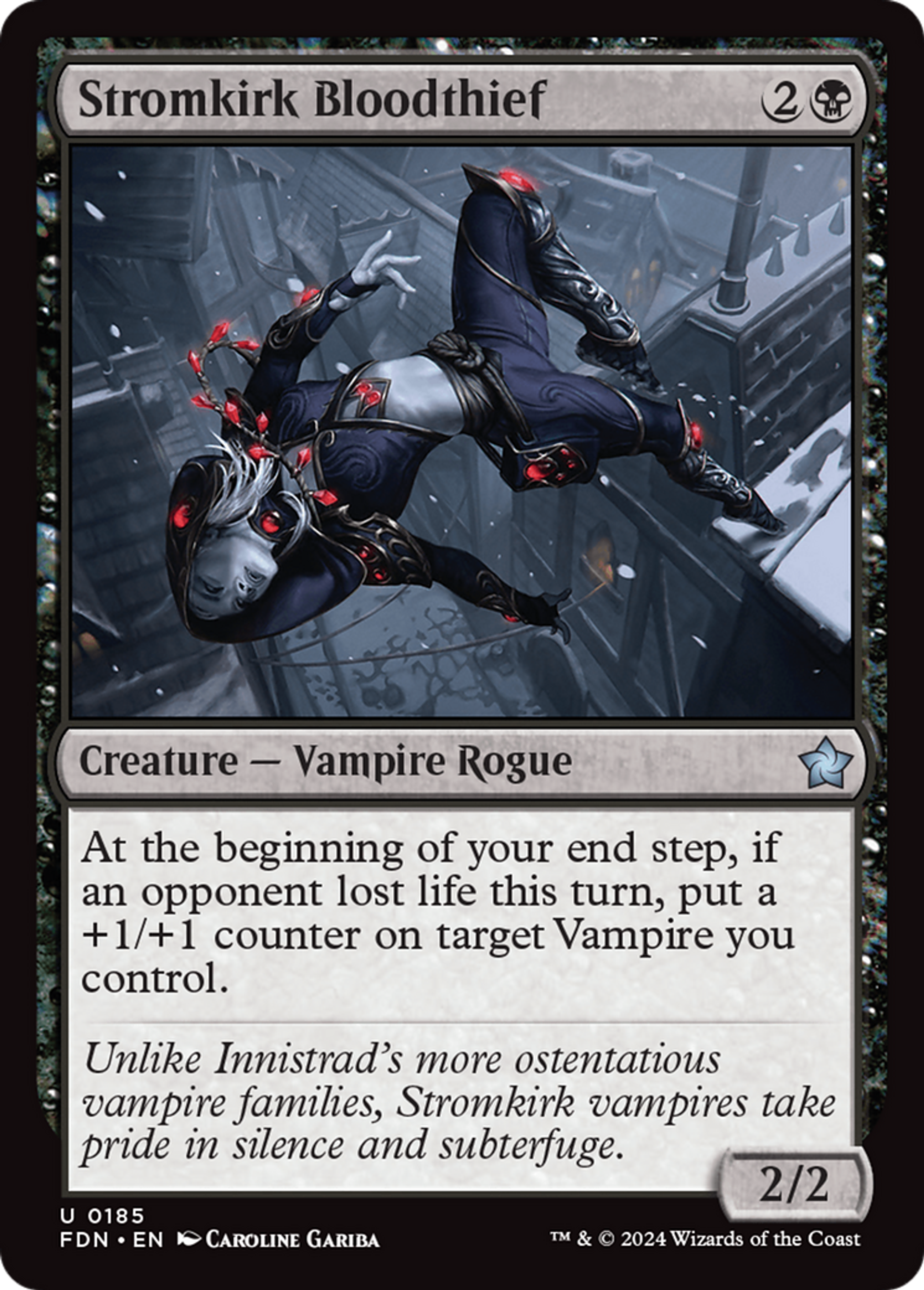 Voleuse de sang de Stromkirk — Foundations — Magic: The Gathering