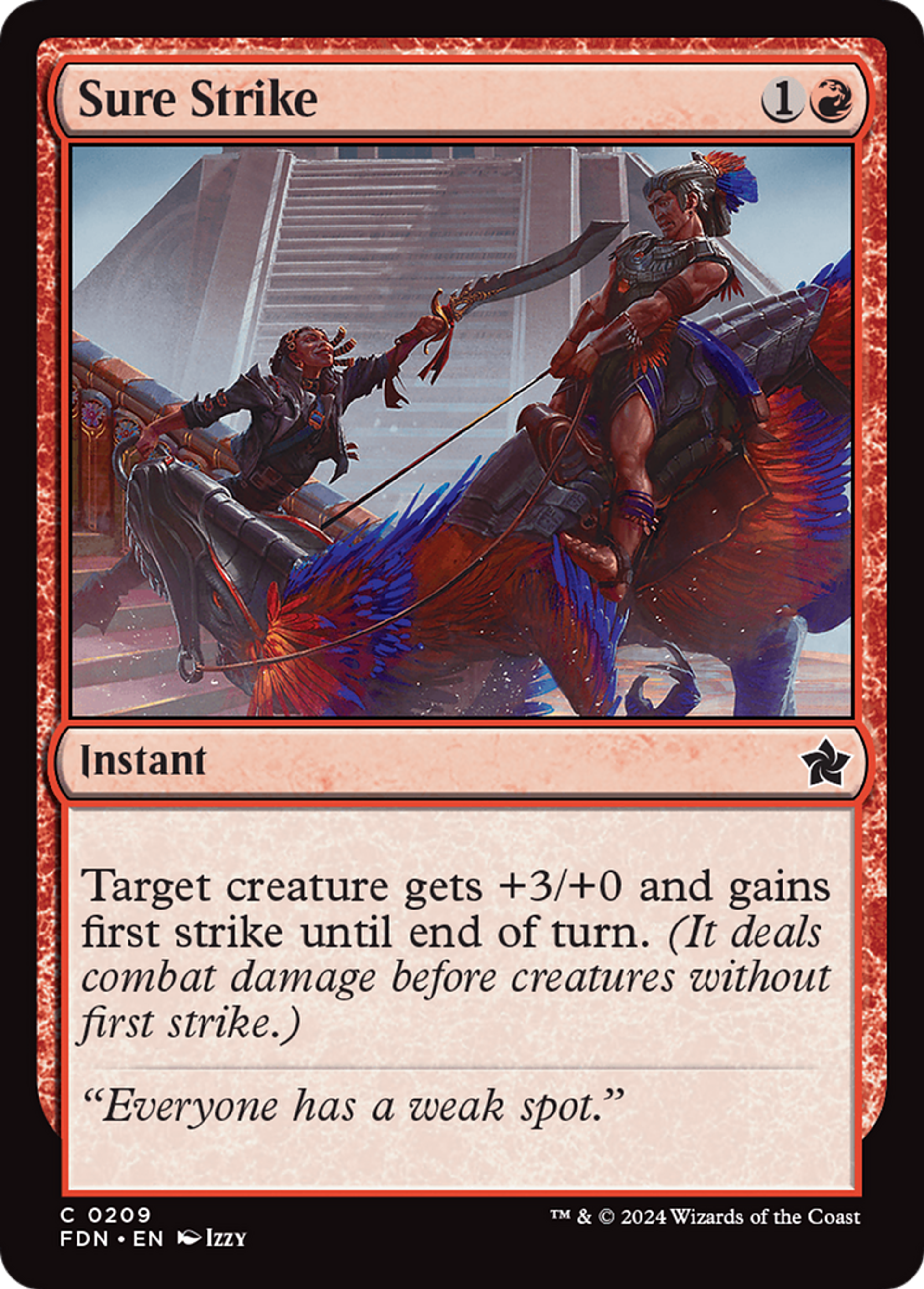Frappe assurée — Foundations — Magic: The Gathering