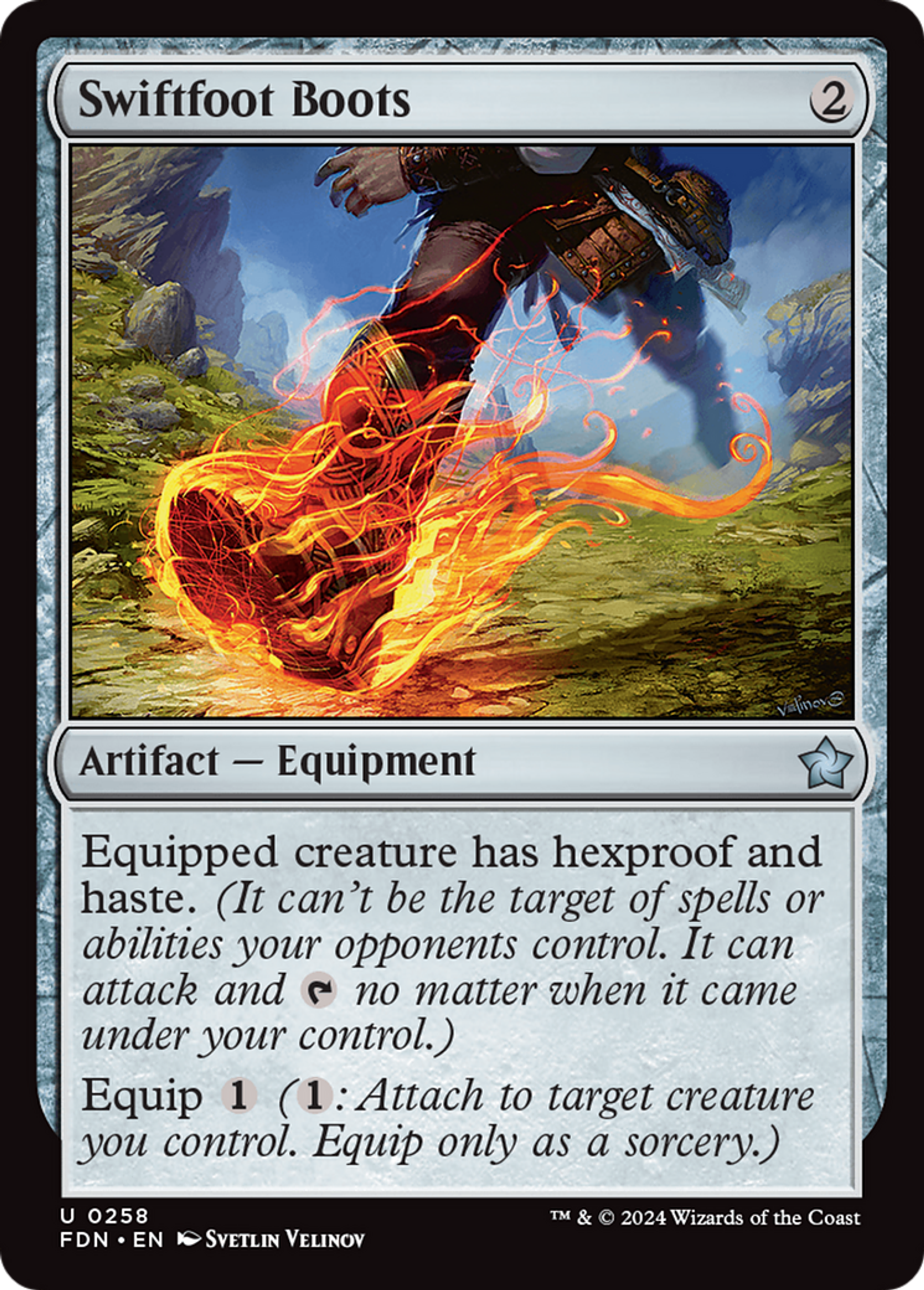 Bottes de piedagile — Foundations — Magic: The Gathering