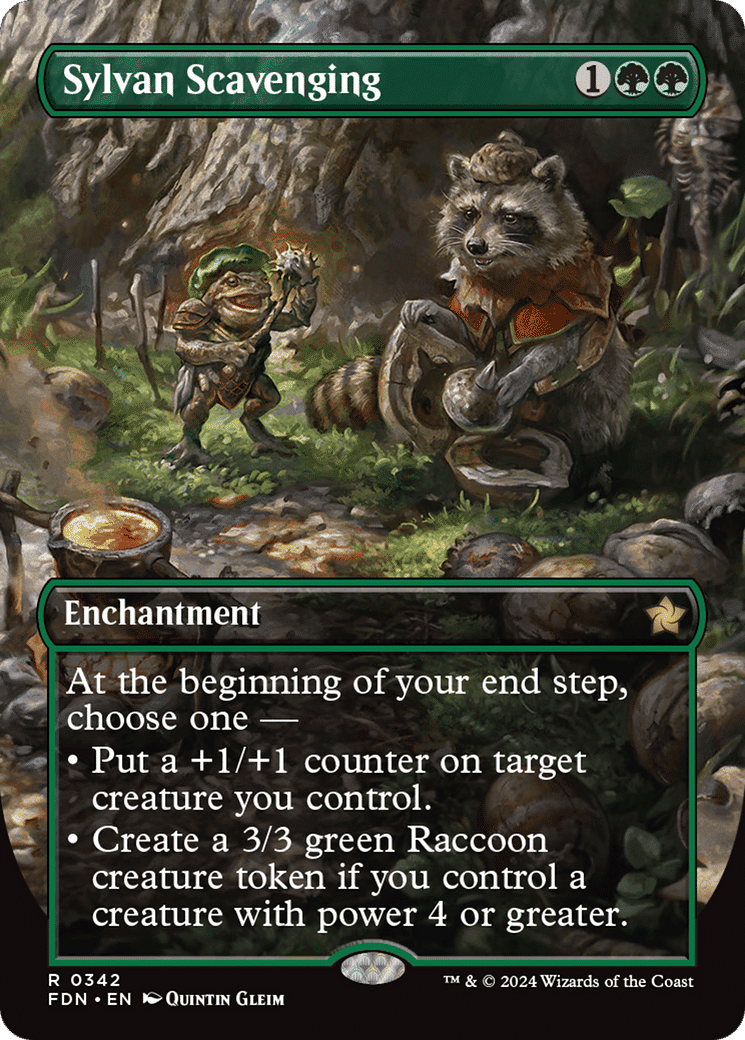 Sylvan Scavenging — Foundations — Magic: The Gathering
