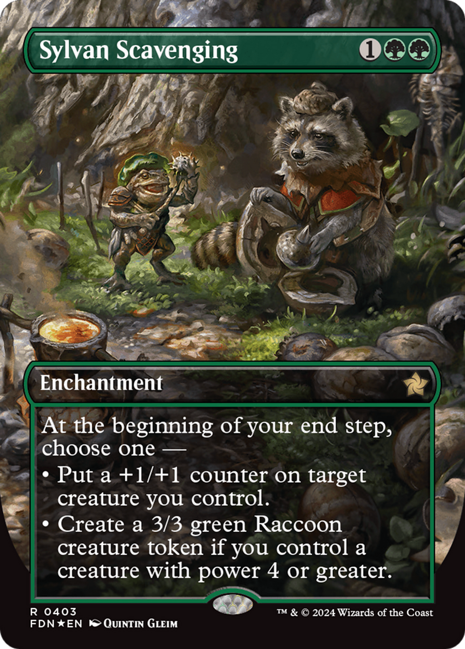 Récupération sylvestre — Foundations — Magic: The Gathering