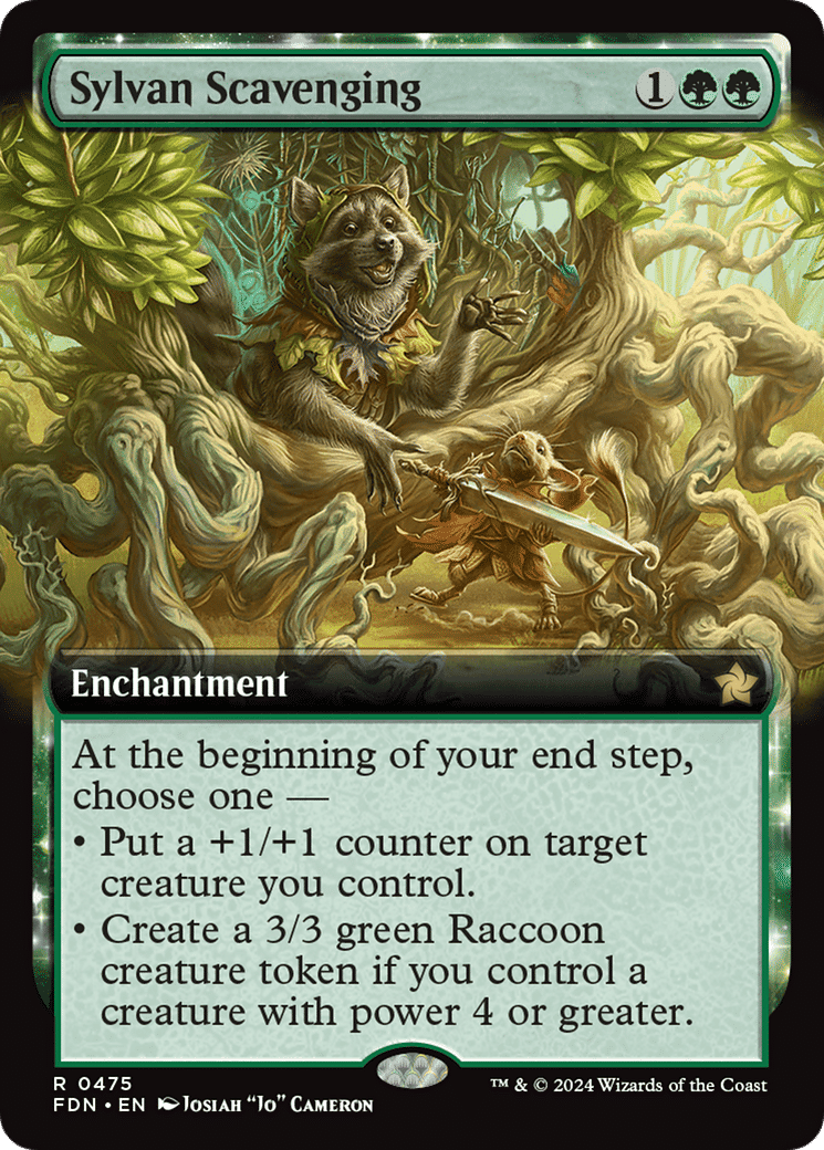 Sylvan Scavenging — Foundations — Magic: The Gathering