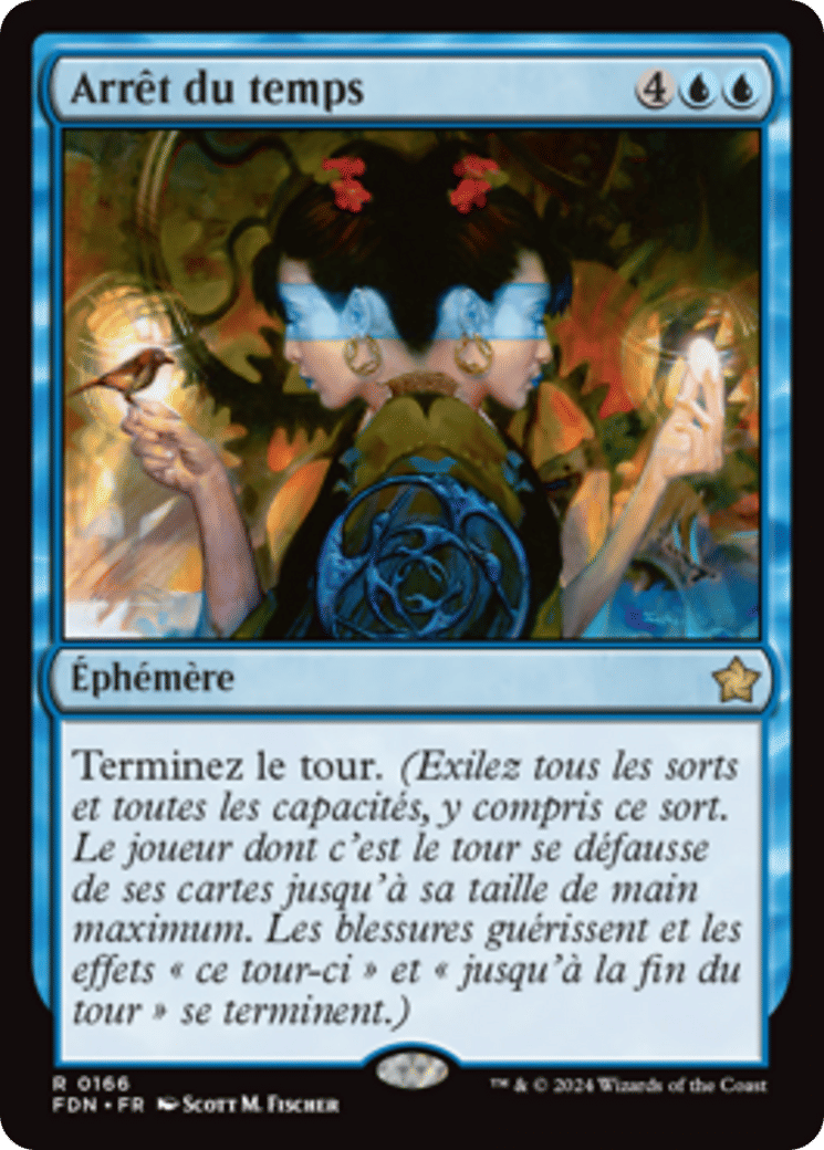 Arrêt du temps — Foundations — Magic: The Gathering