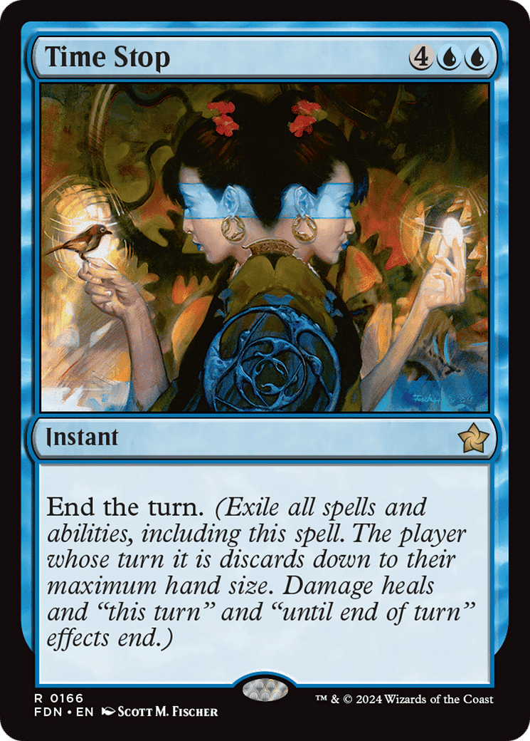Time Stop — Foundations — Magic: The Gathering