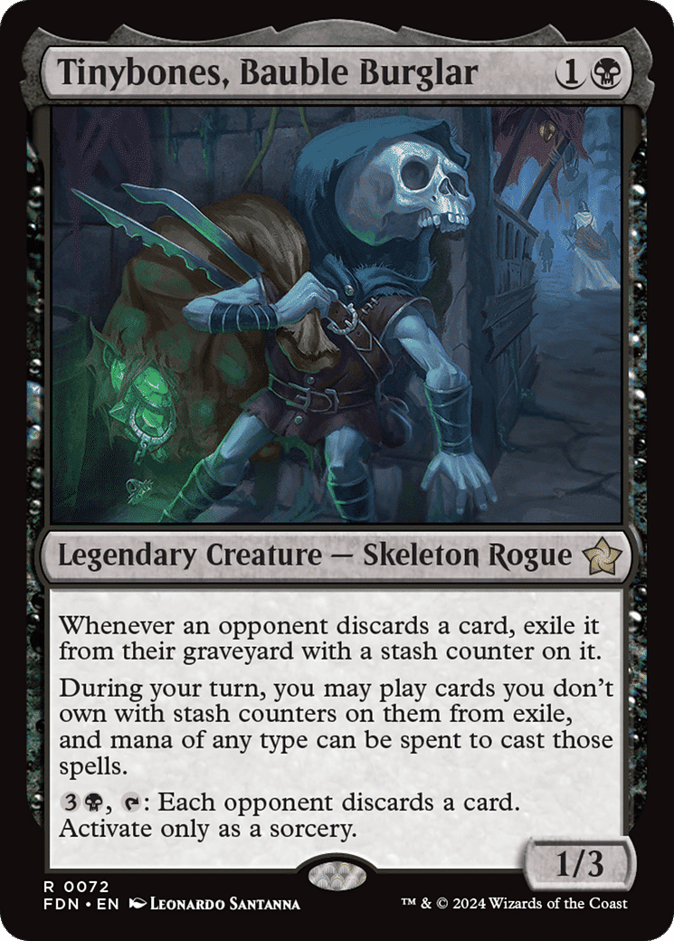 Tinybones, Bauble Burglar — Foundations — Magic: The Gathering