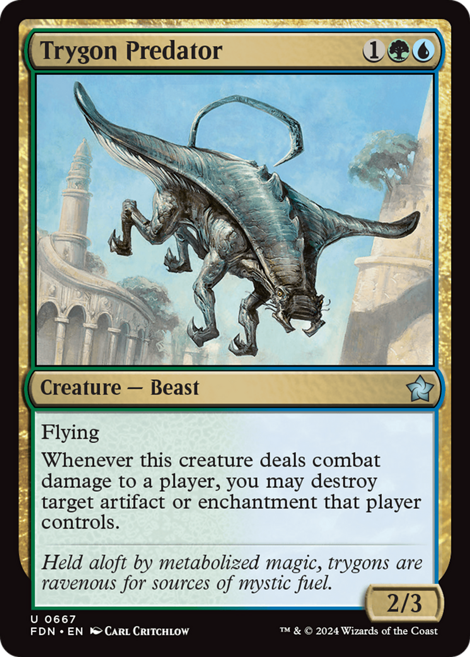 Clavelade prédatrice — Foundations — Magic: The Gathering