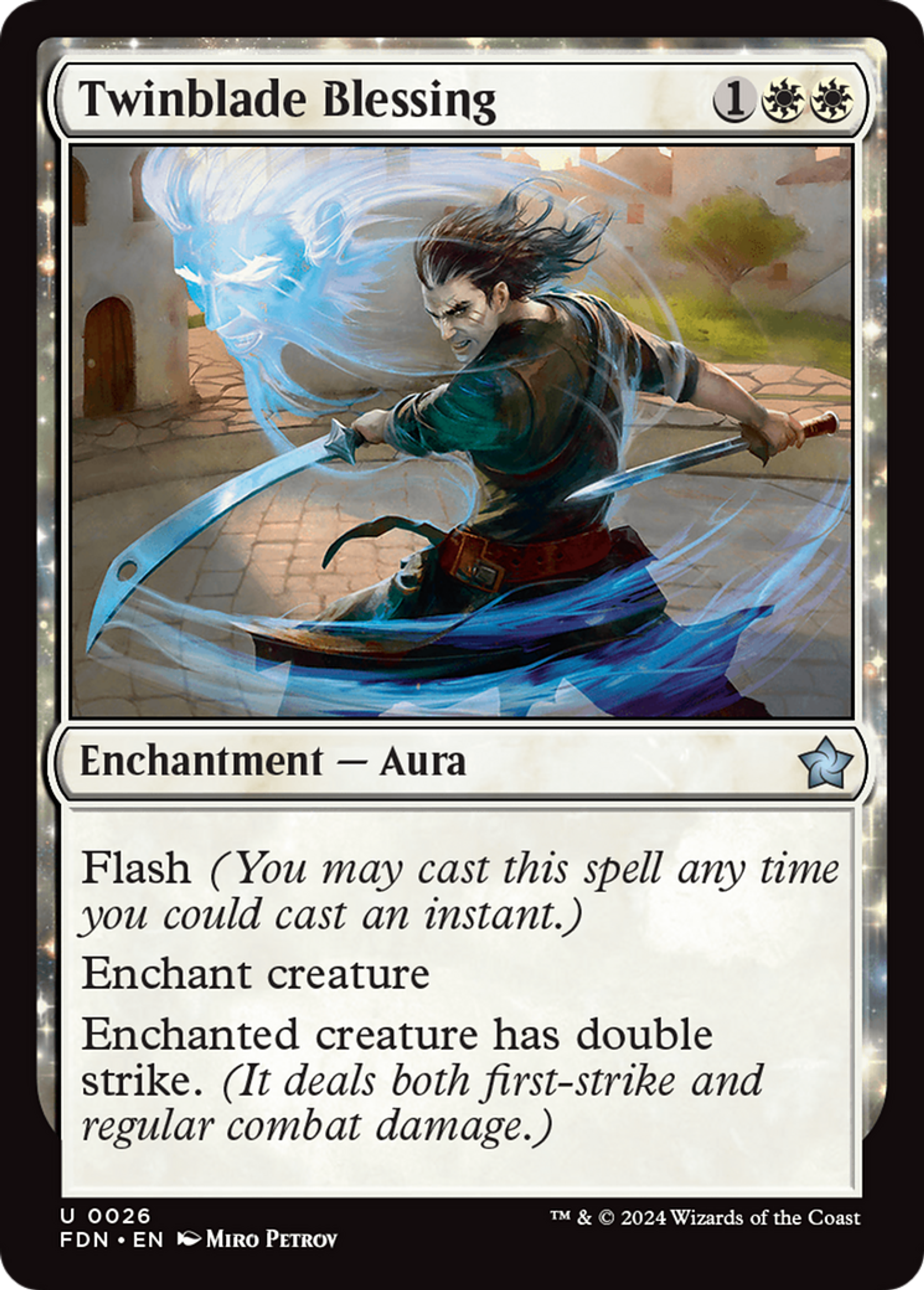 Bénédiction jumelame — Foundations — Magic: The Gathering