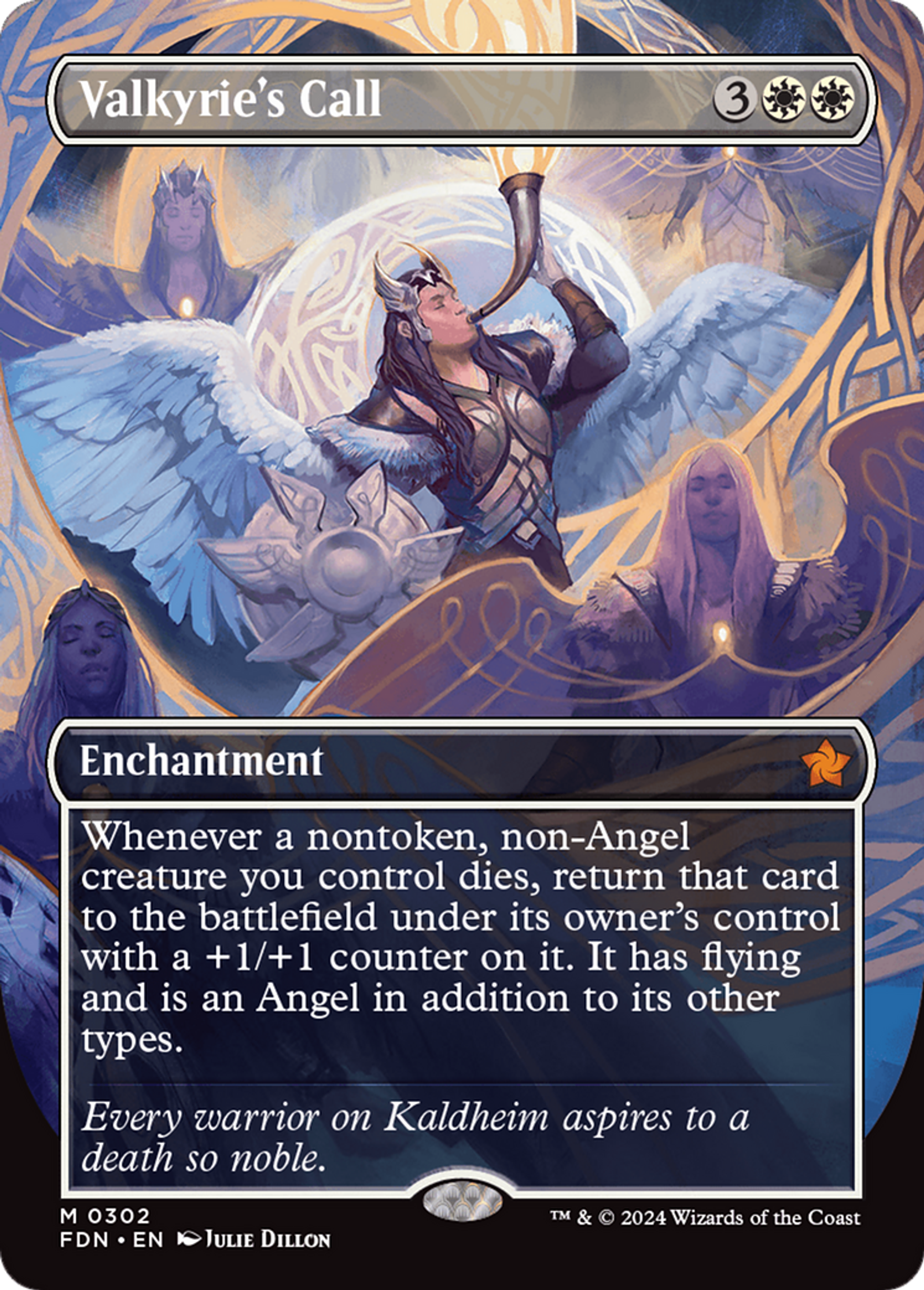 Appel de la valkyrie — Foundations — Magic: The Gathering