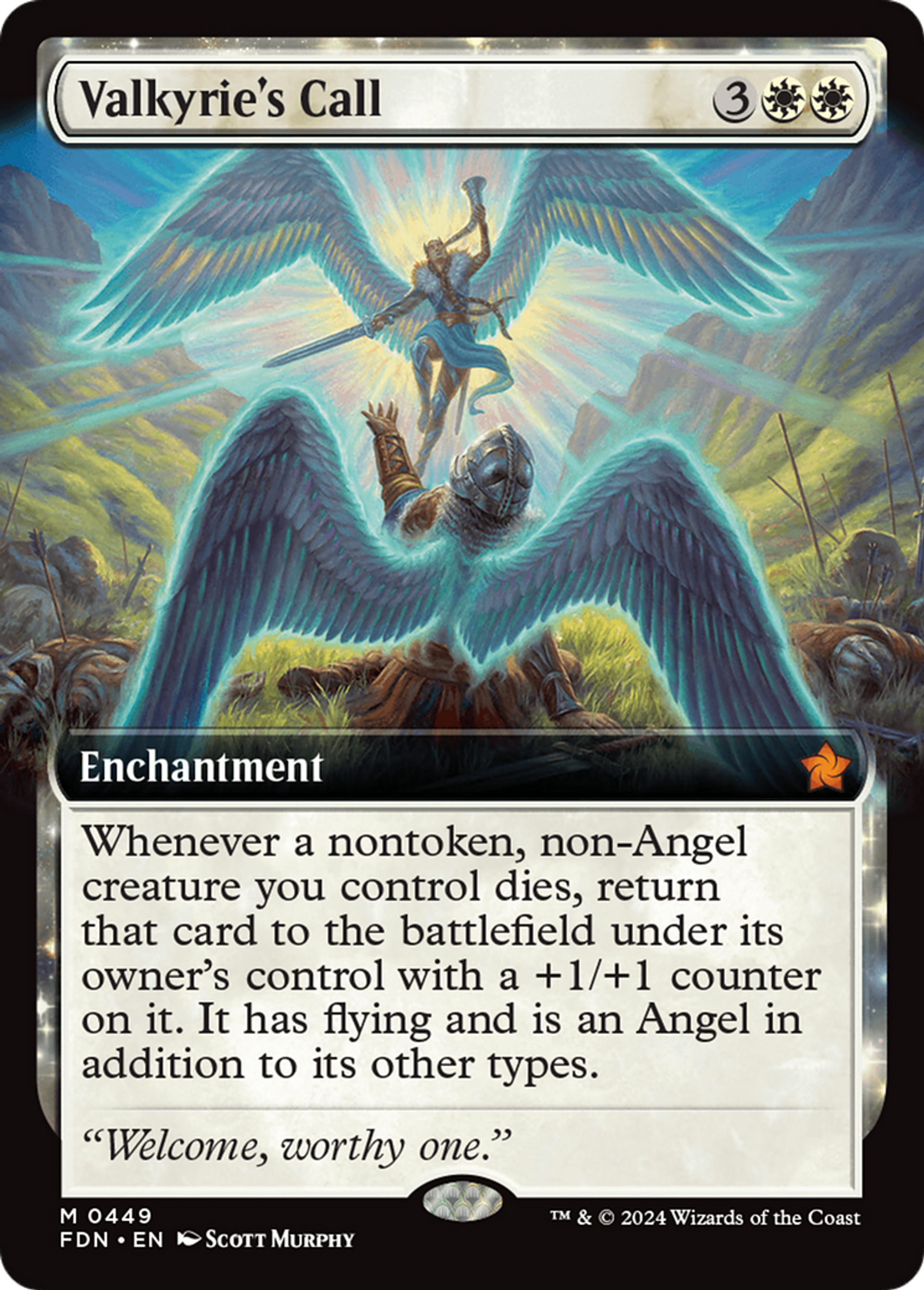 Appel de la valkyrie — Foundations — Magic: The Gathering