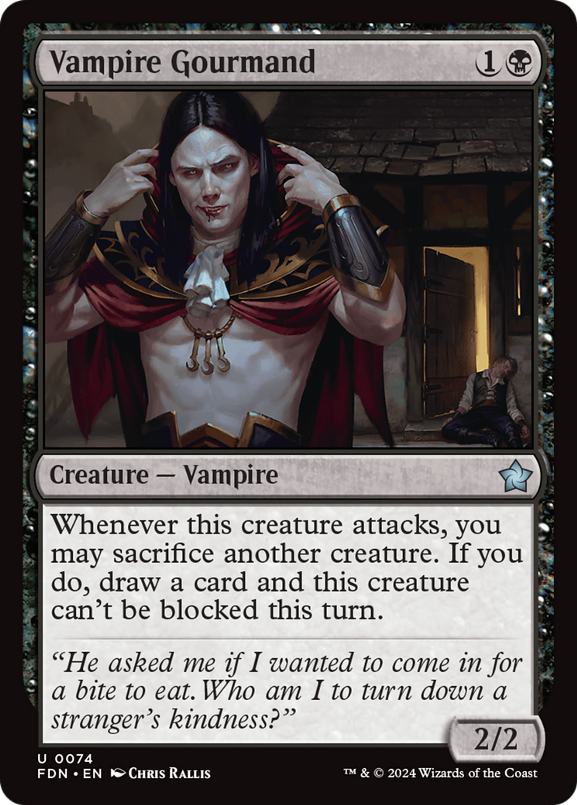 Gastronome vampire — Foundations — Magic: The Gathering